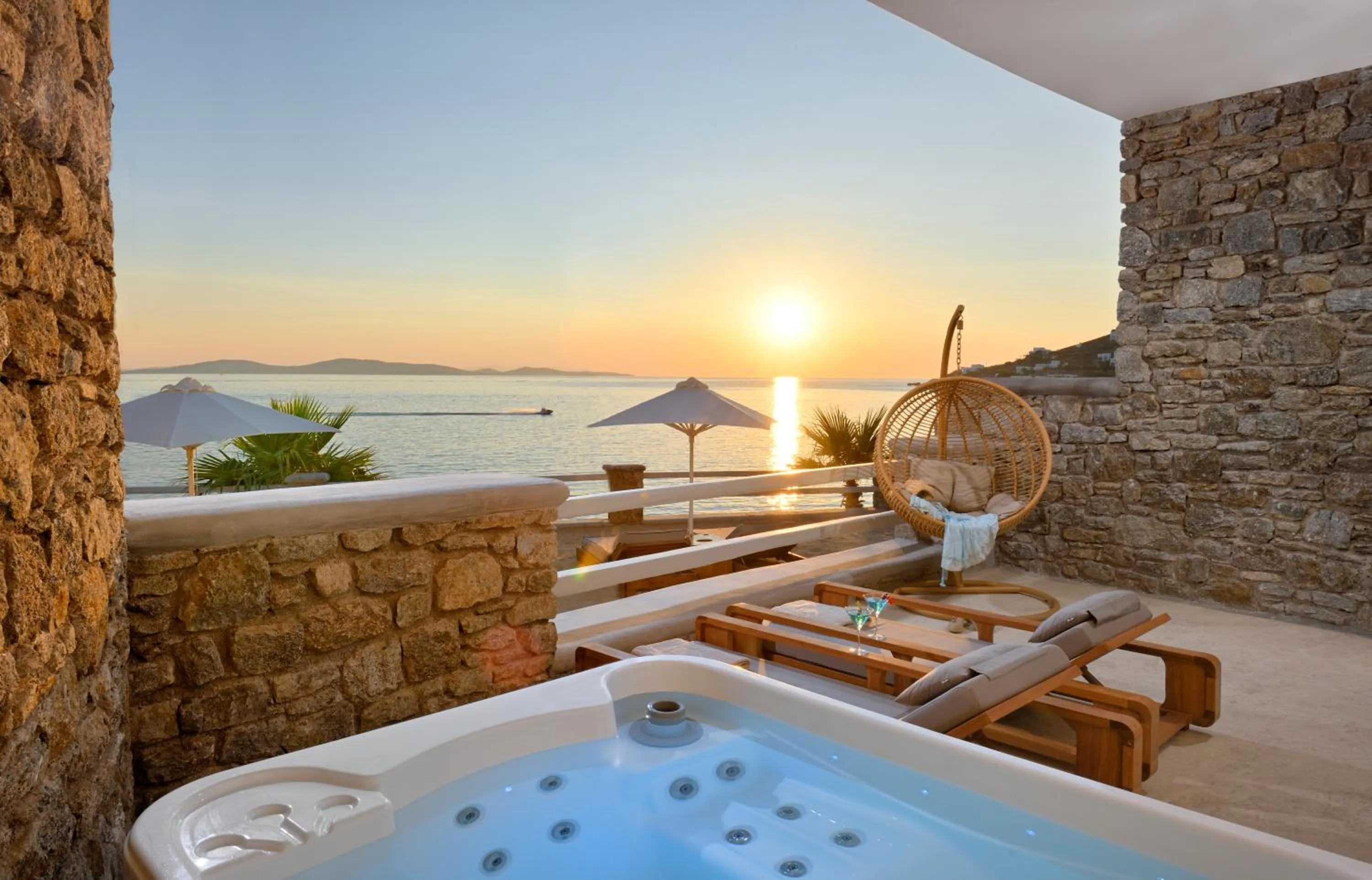 Sea view in Anax Resort and Spa