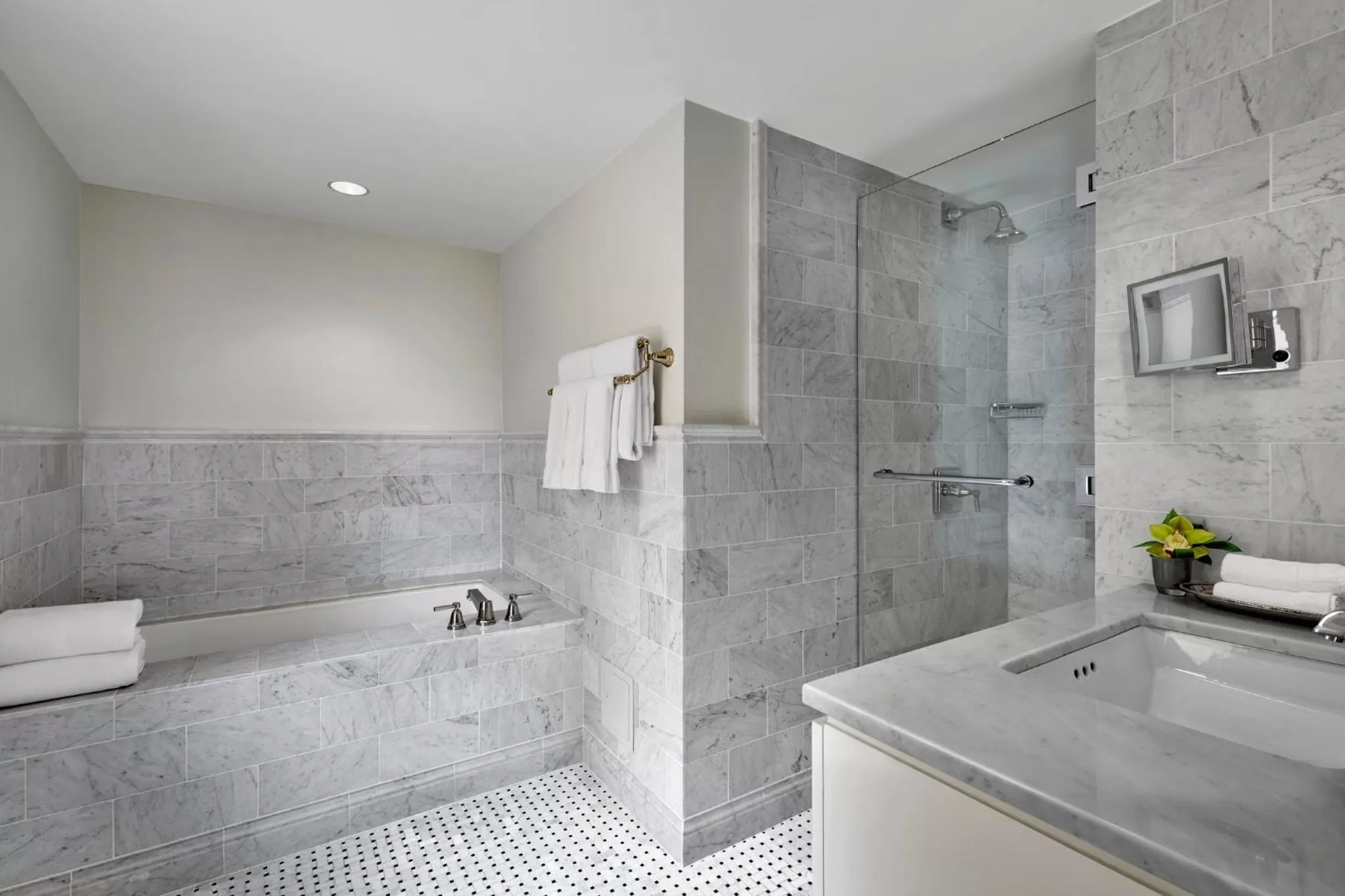 Bathroom in Loews Regency New York Hotel