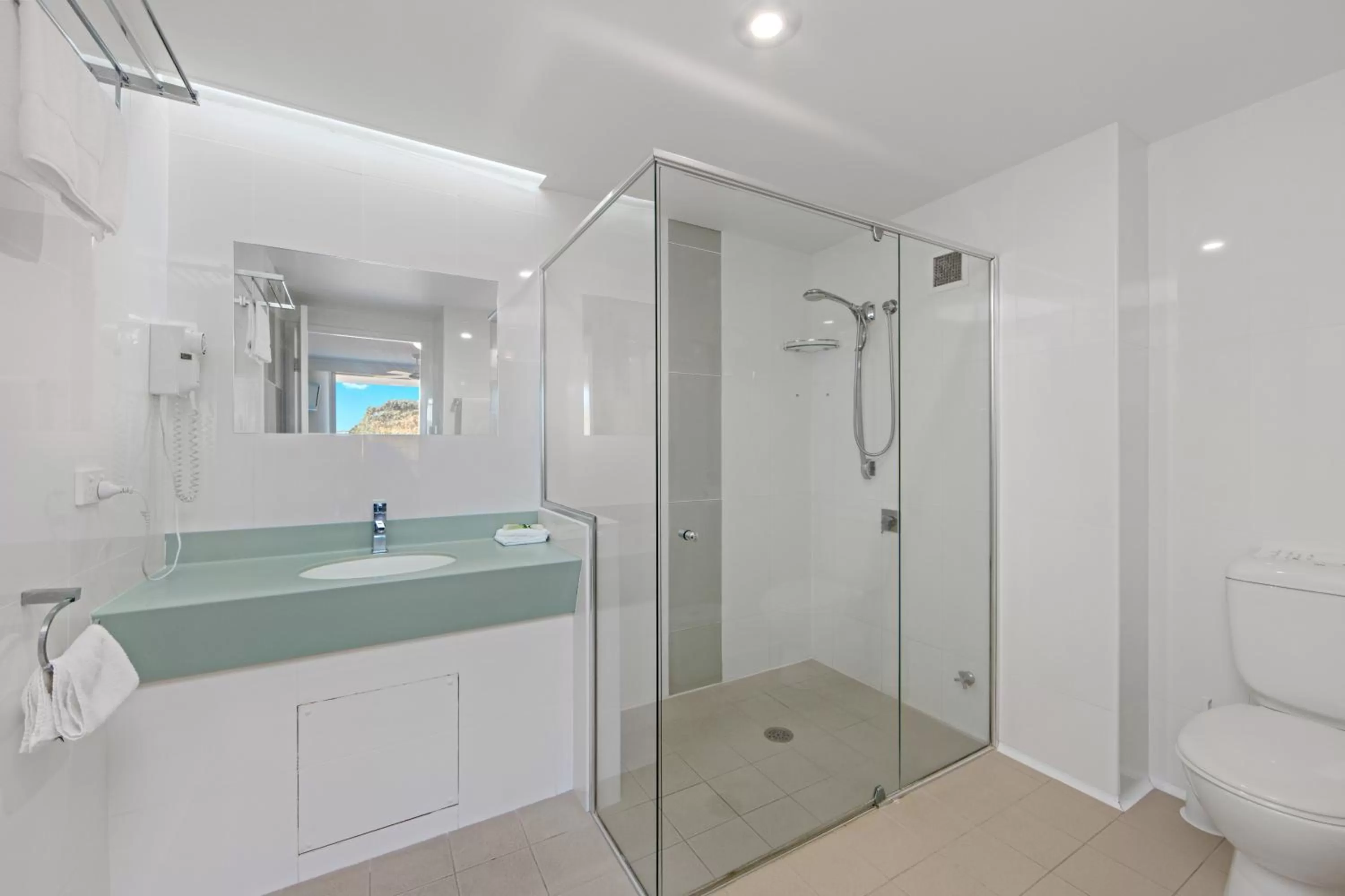 Bathroom in Port Pacific Resort