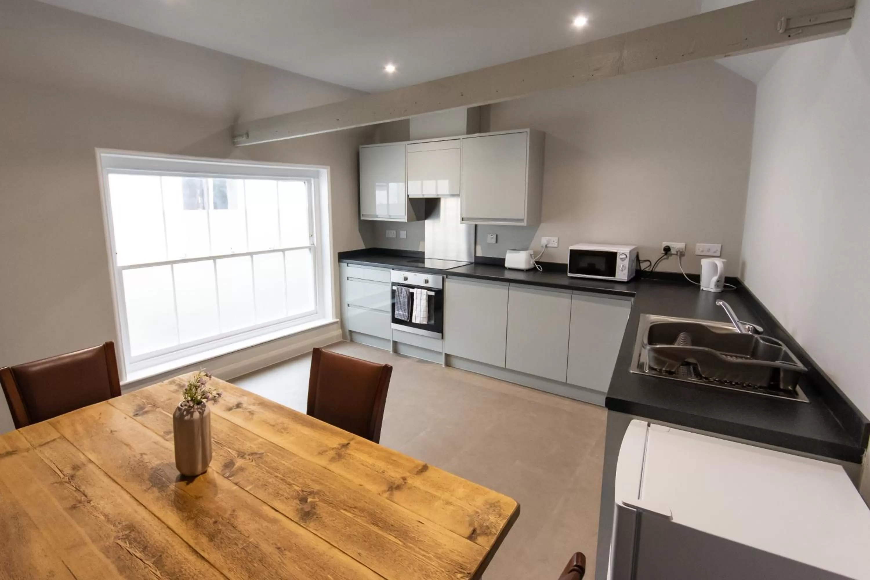 Kitchen or kitchenette in The George Hotel Colchester