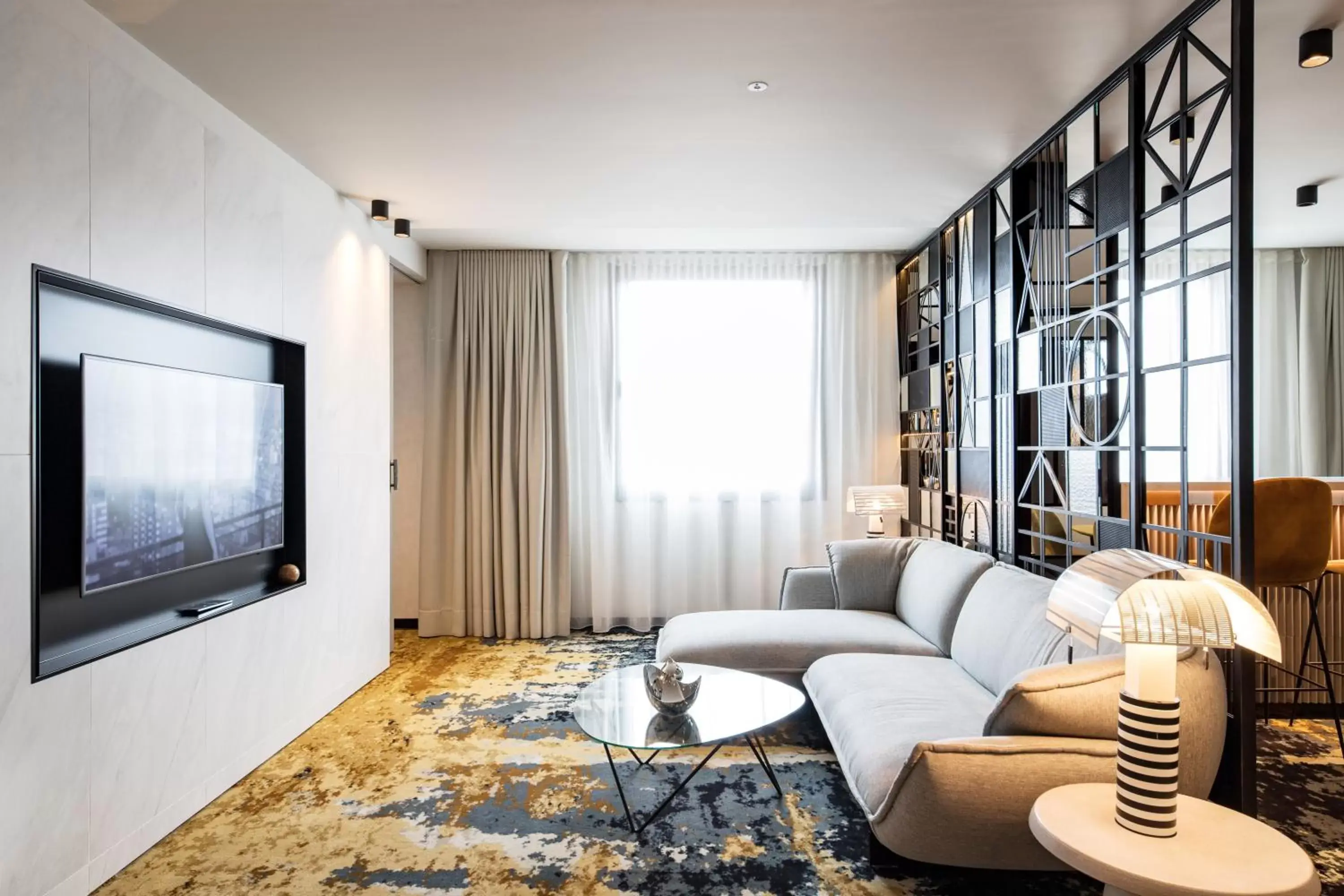 Living room, Seating Area in Hotel SOFIA Barcelona, in The Unbound Collection by Hyatt