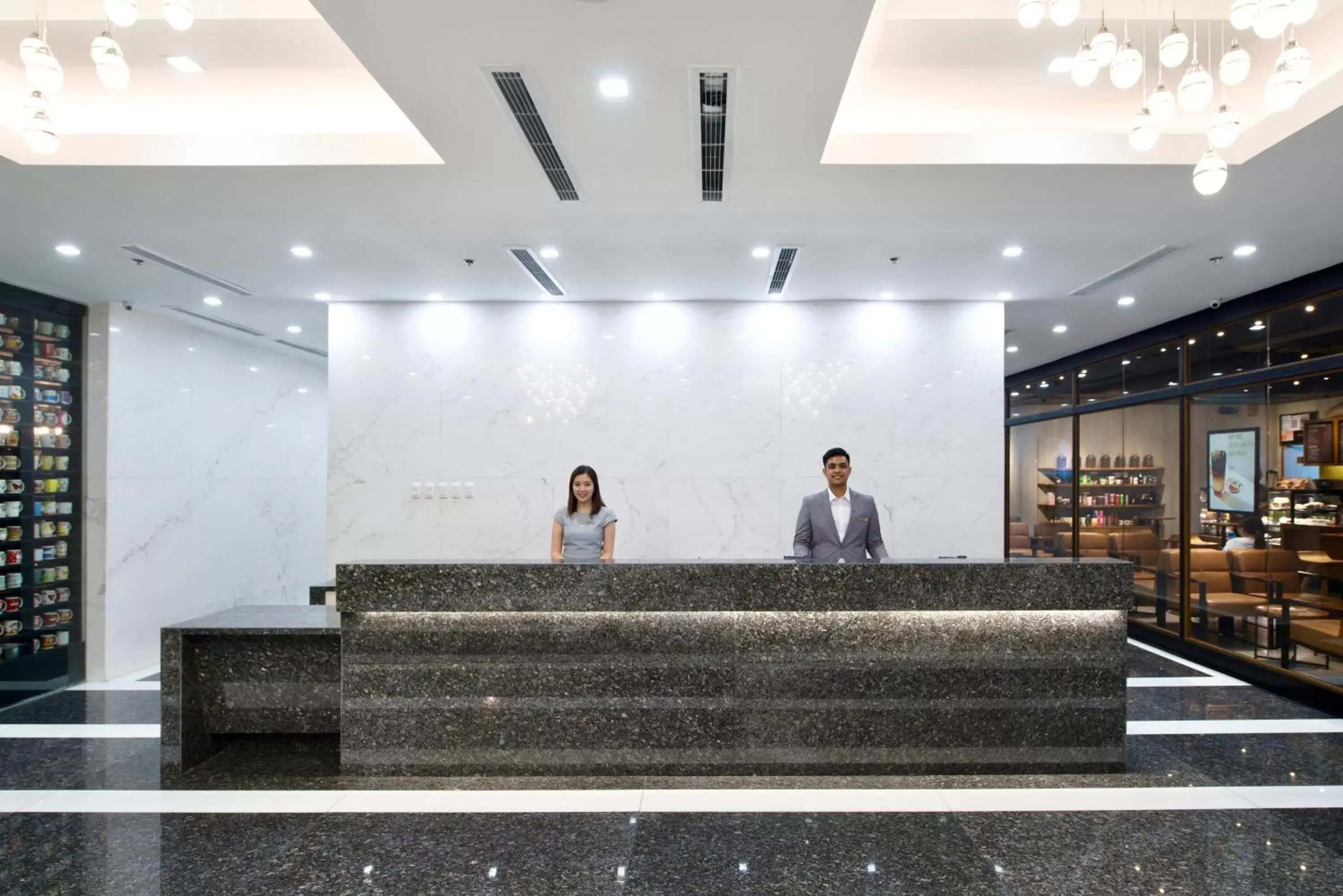 Staff, Lobby/Reception in The Sphere Serviced Residences Managed by HII