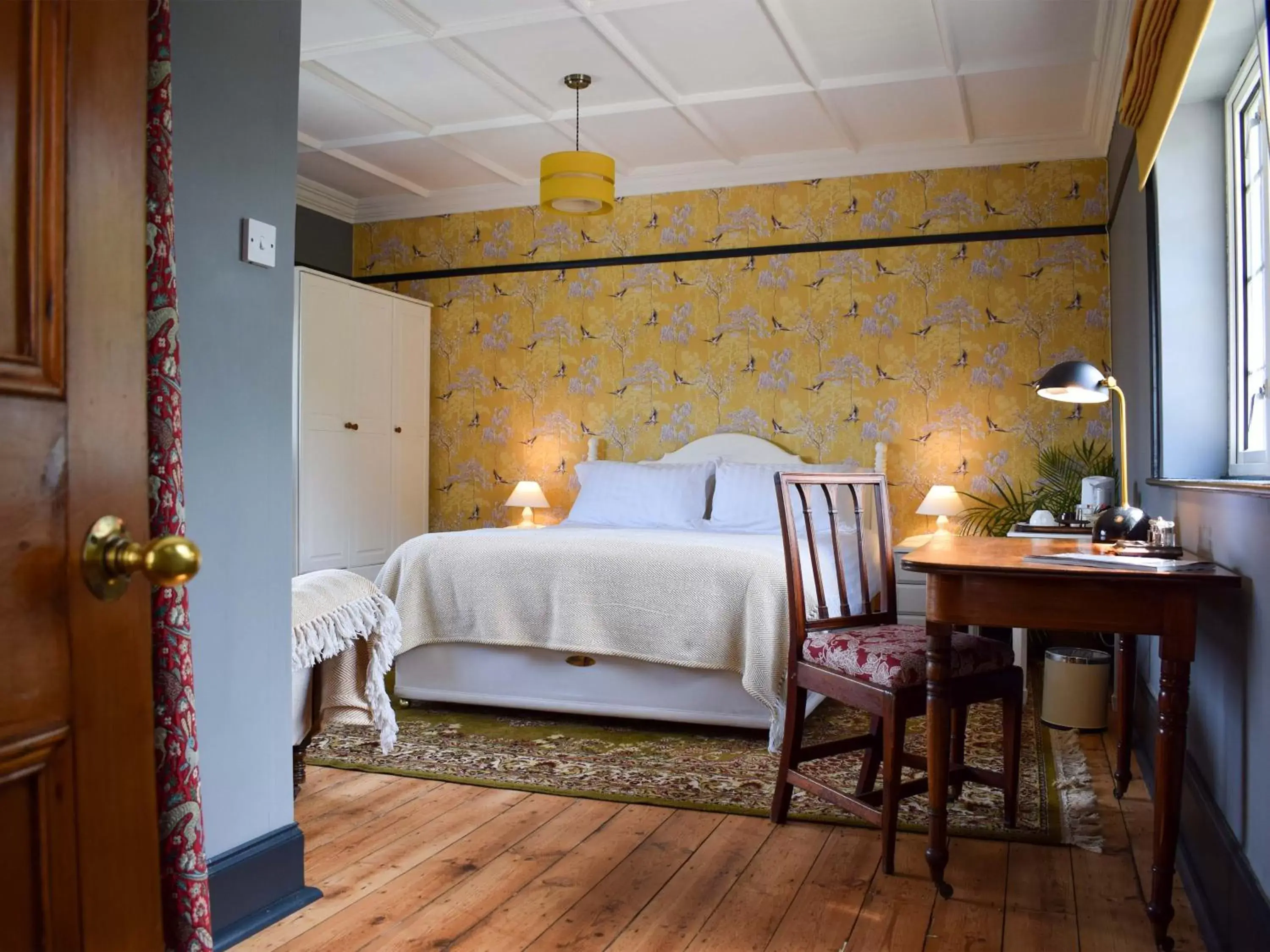 Bedroom, Bed in Elloe Lodge