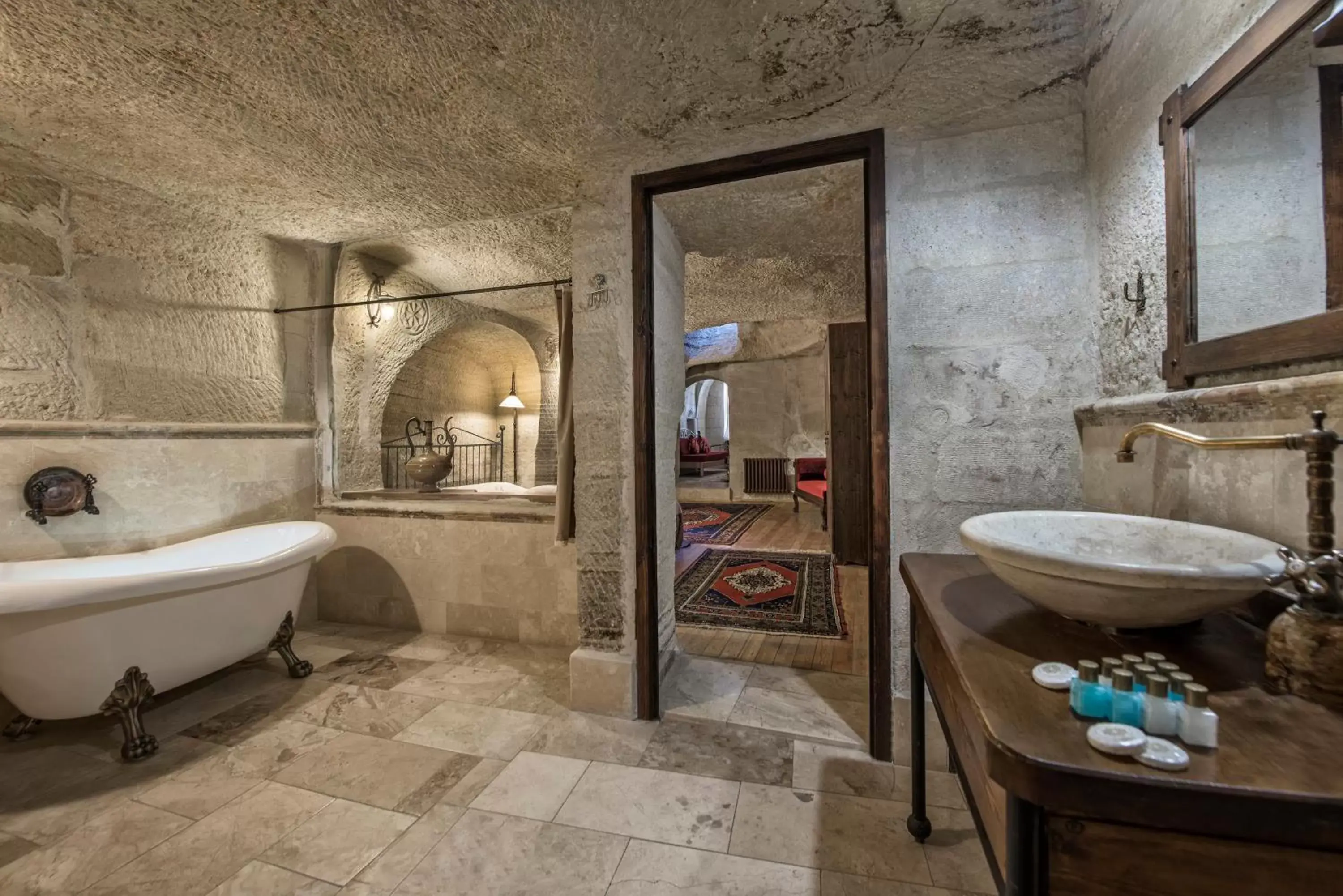 Bathroom in Aydinli Cave Hotel