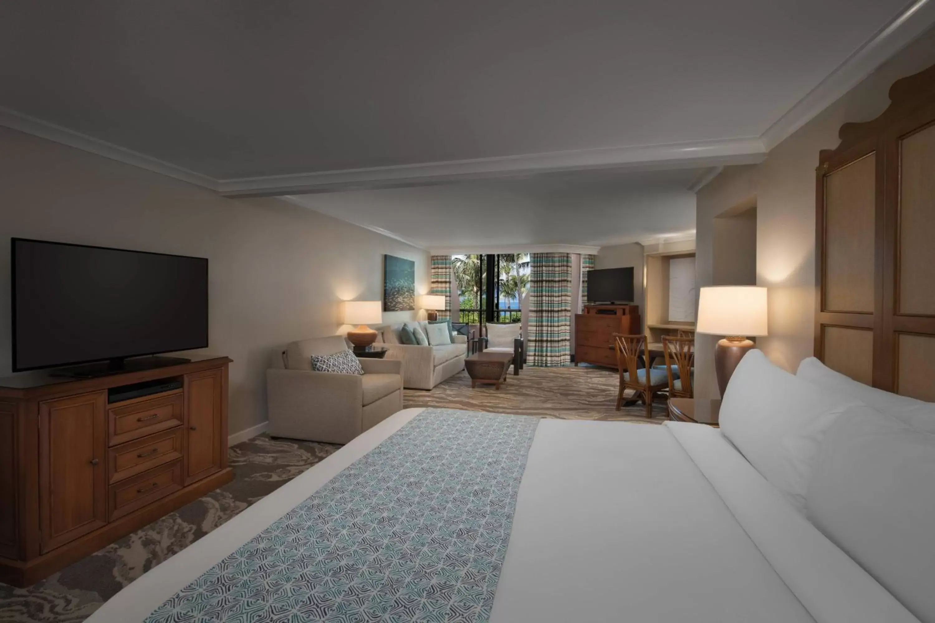 Photo of the whole room, Bed in Marriott's Maui Ocean Club - Molokai, Maui & Lanai Towers