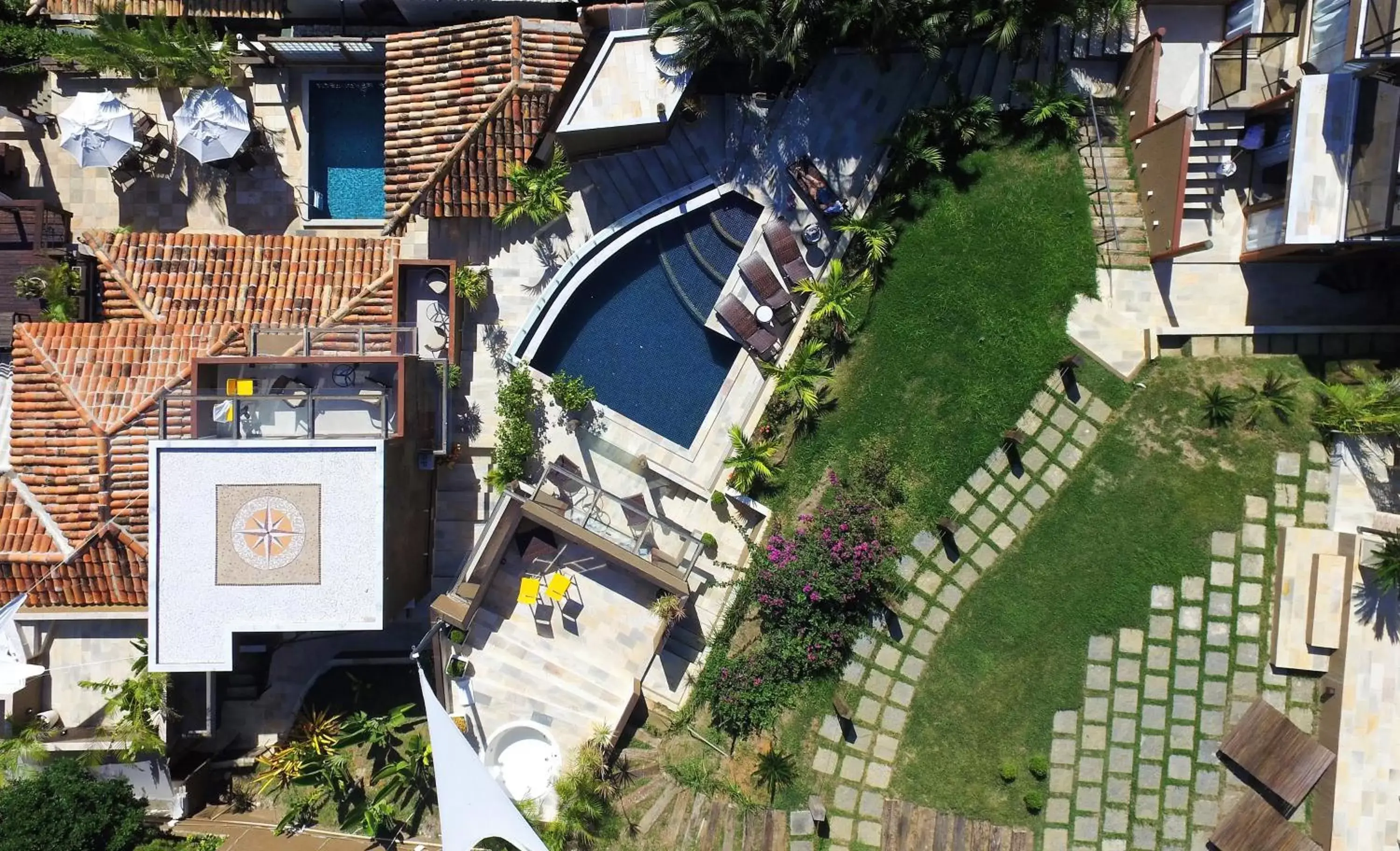 Bird's eye view in Pousada Praia João Fernandes Bird's eye view in Pousada Praia João Fernandes