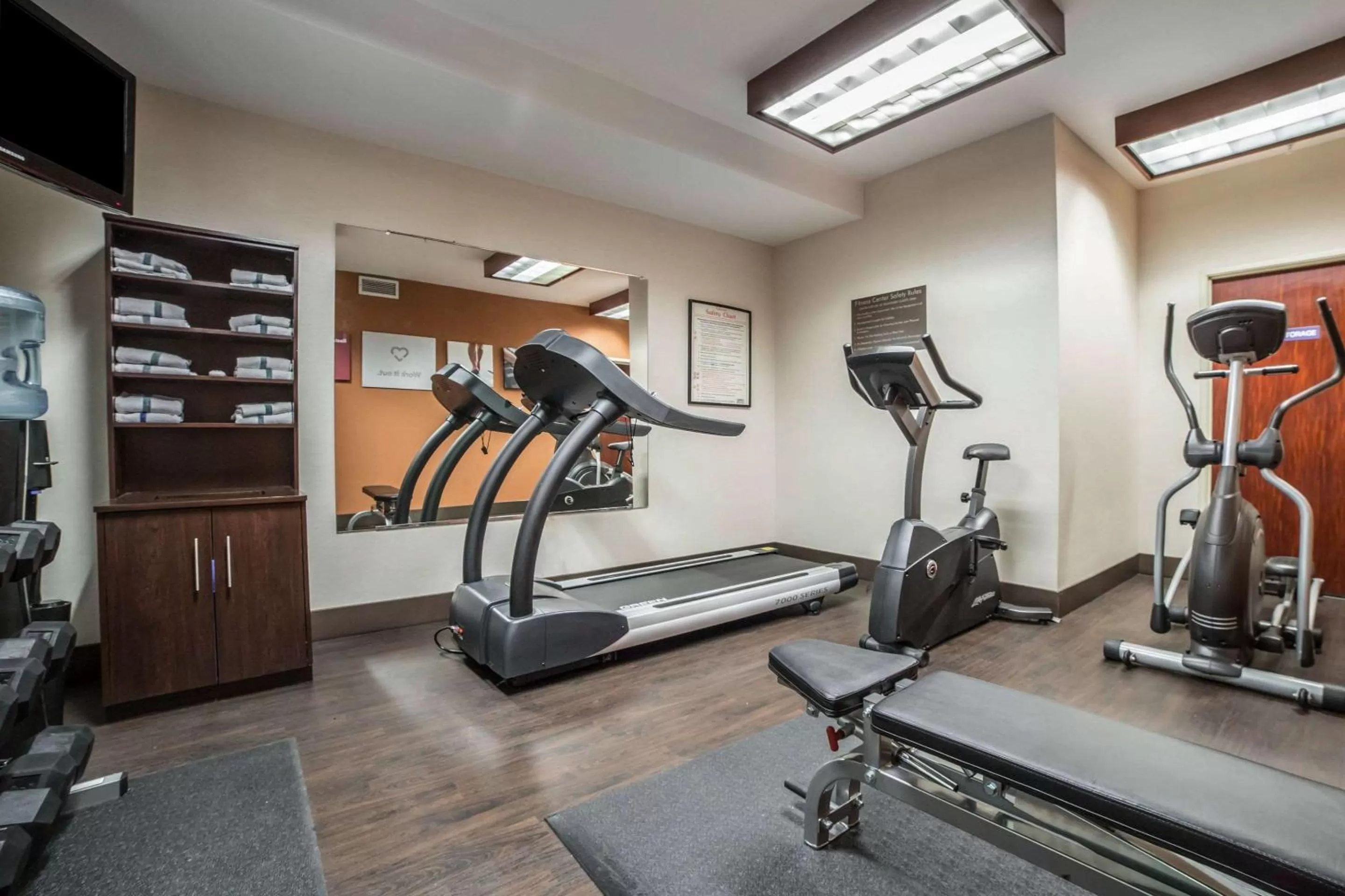 Fitness centre/facilities in Comfort Suites Salt Lake City Airport