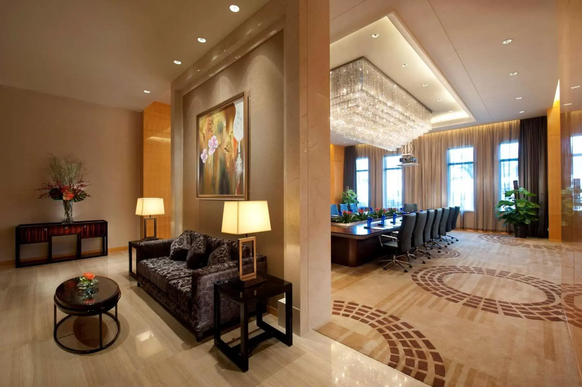 Meeting/conference room, Lobby/Reception in Hilton Guangzhou Baiyun - Canton Fair Free Shuttle Bus