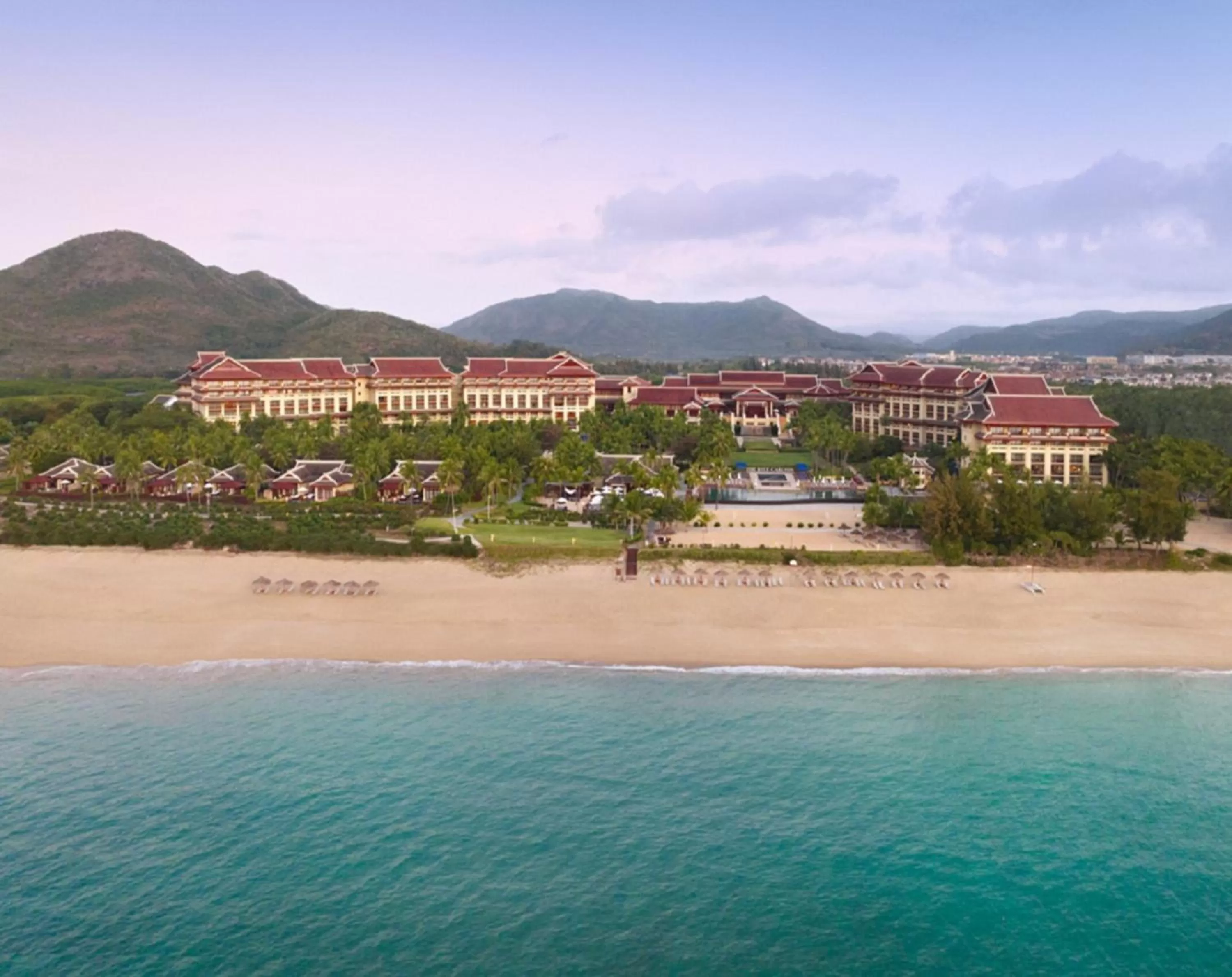Bird's eye view in The Ritz-Carlton Sanya, Yalong Bay