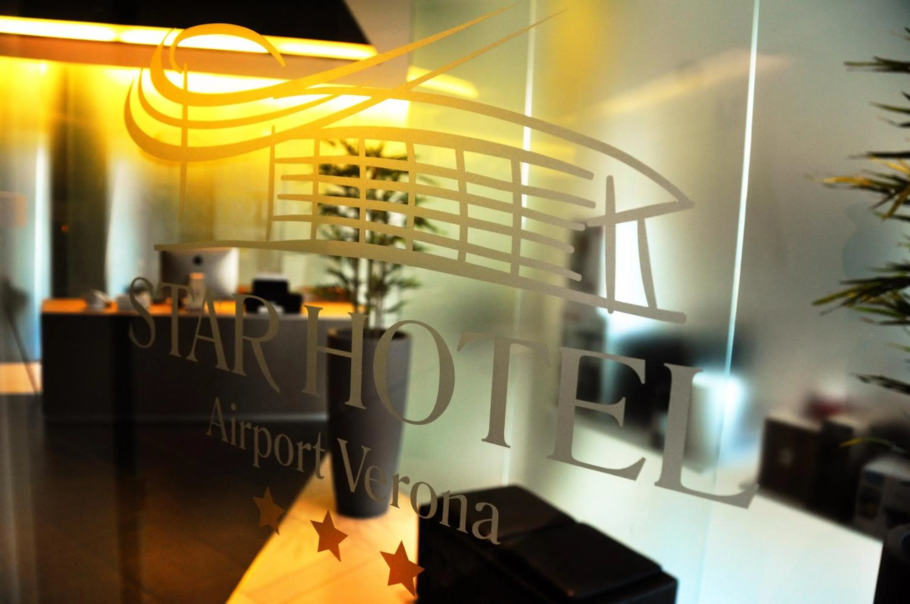 Lobby or reception in Star Hotel Airport Verona