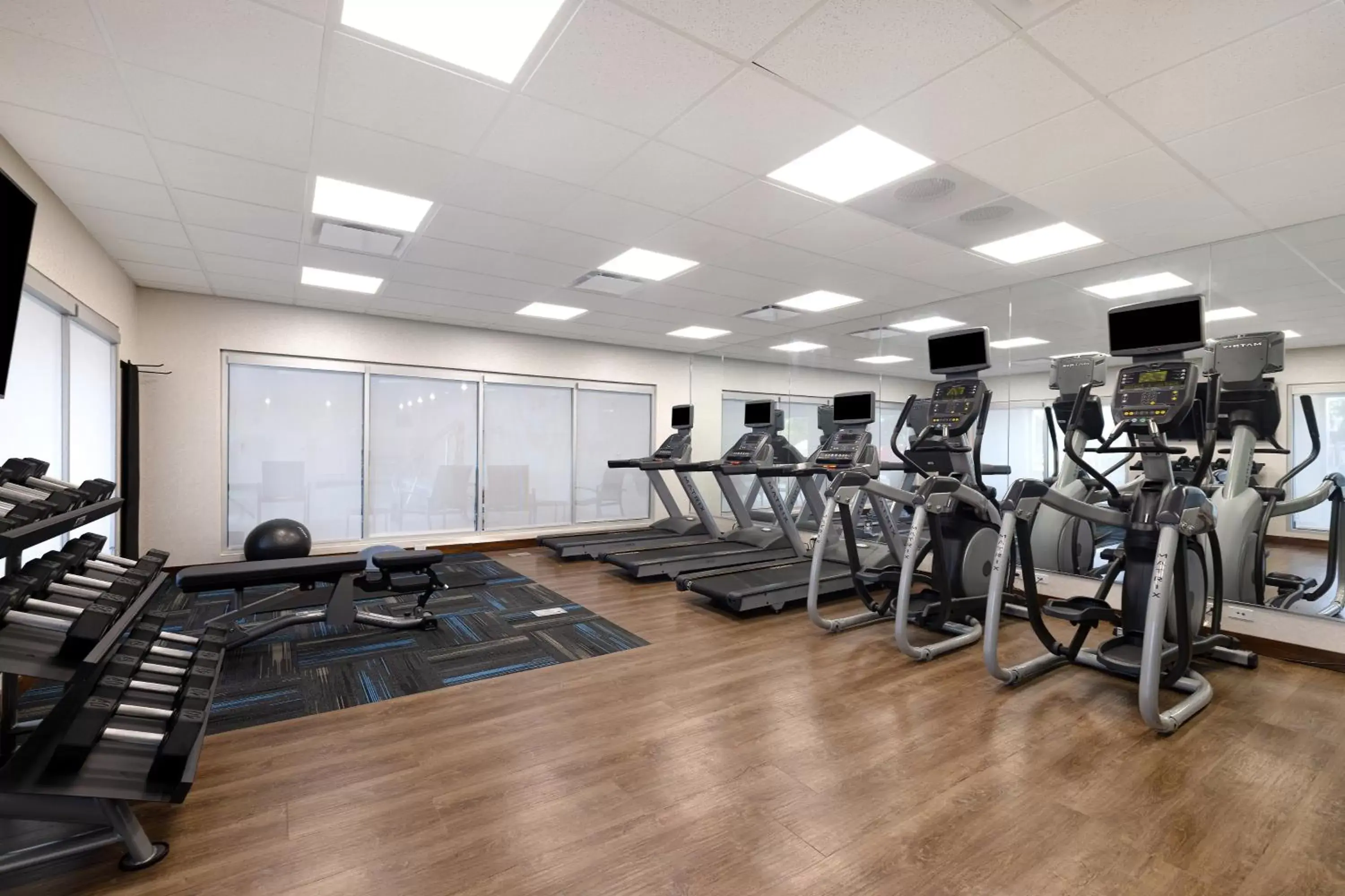 Fitness centre/facilities, Fitness Center/Facilities in Holiday Inn Express & Suites - Brighton, an IHG Hotel