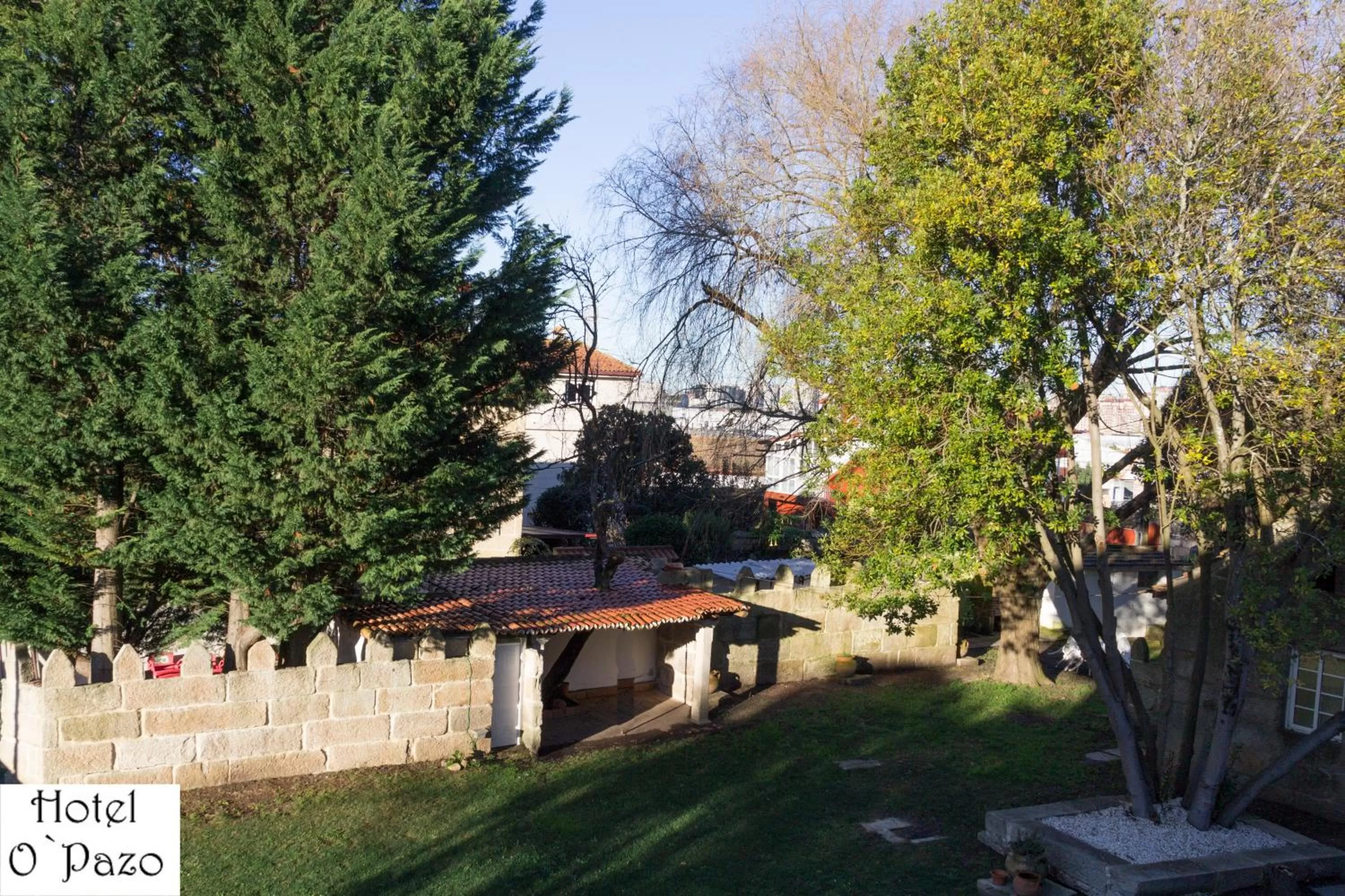 Garden in Hotel O'Pazo
