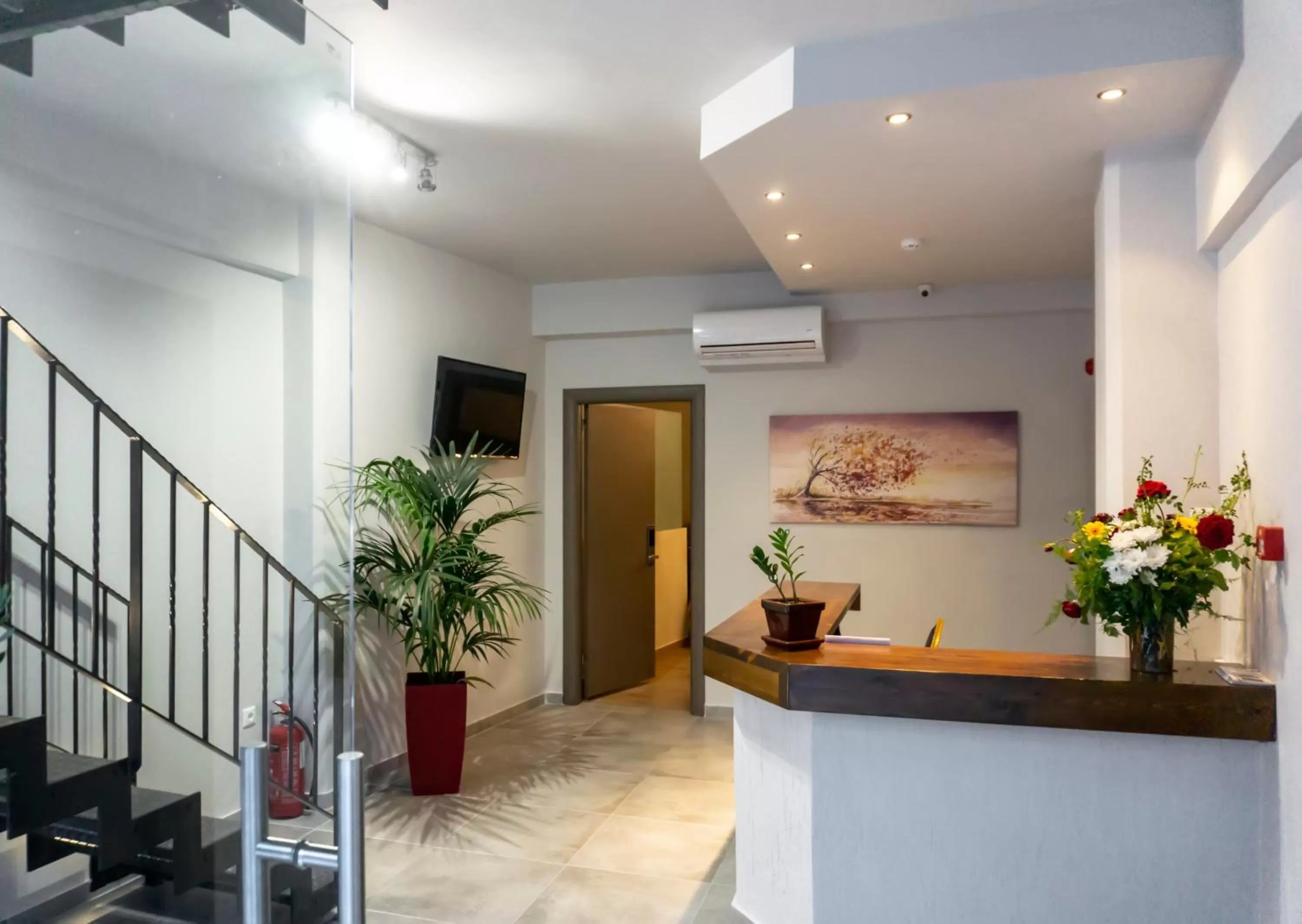 Lobby or reception in Pallada Athens boutique rooms & apartments