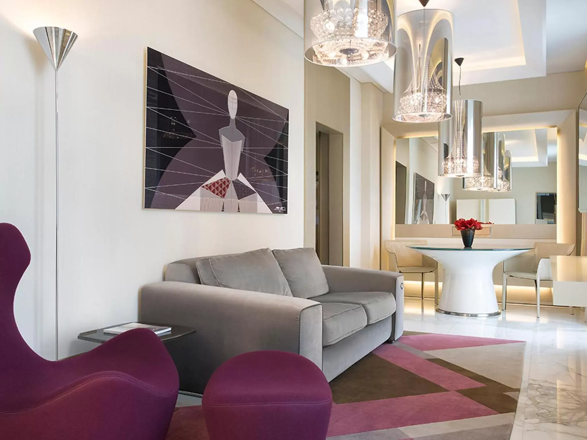 Living room, Seating Area in Excelsior Hotel Gallia, a Luxury Collection Hotel, Milan