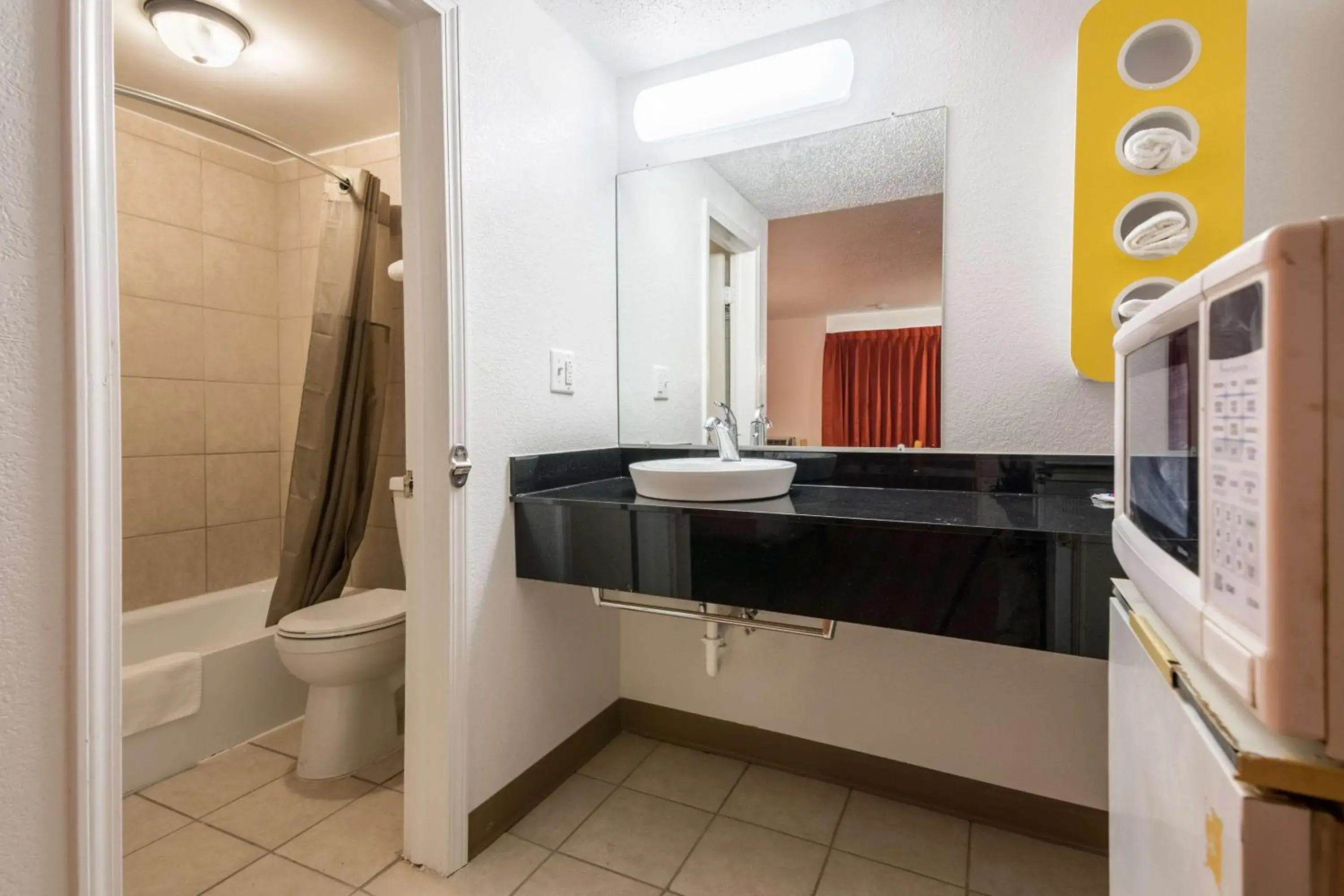 Bathroom in Motel 6-Schenectady, NY Bathroom in Motel 6-Schenectady, NY