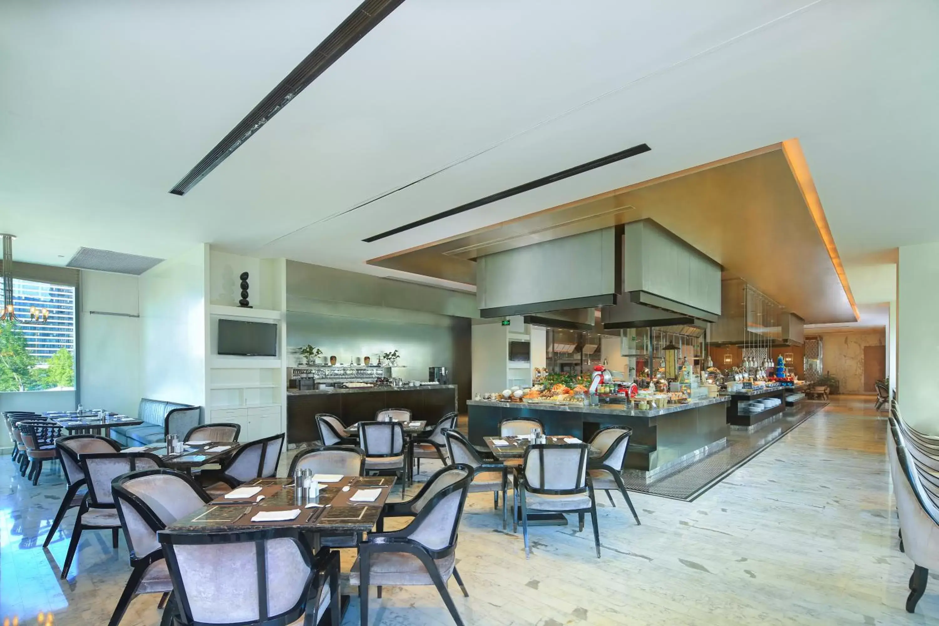 Restaurant/Places to Eat in Pan Pacific Serviced Suites Ningbo