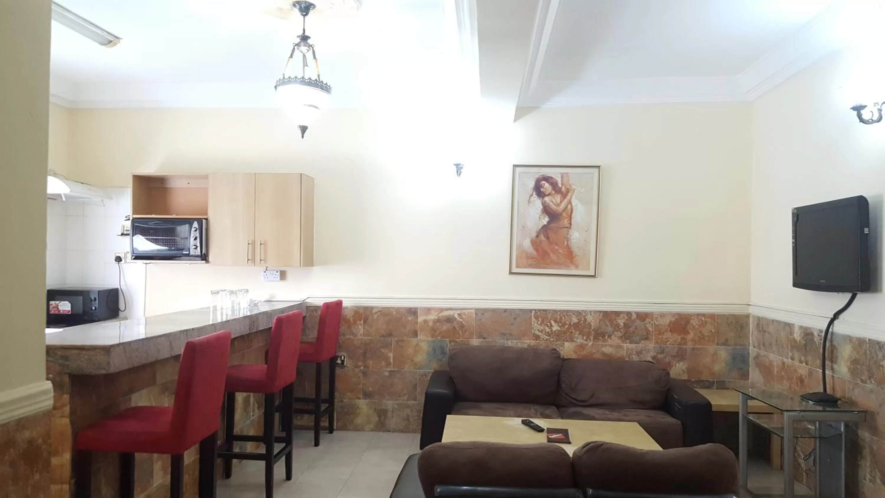 Living room, Lounge/Bar in Bougainvillea Hotels