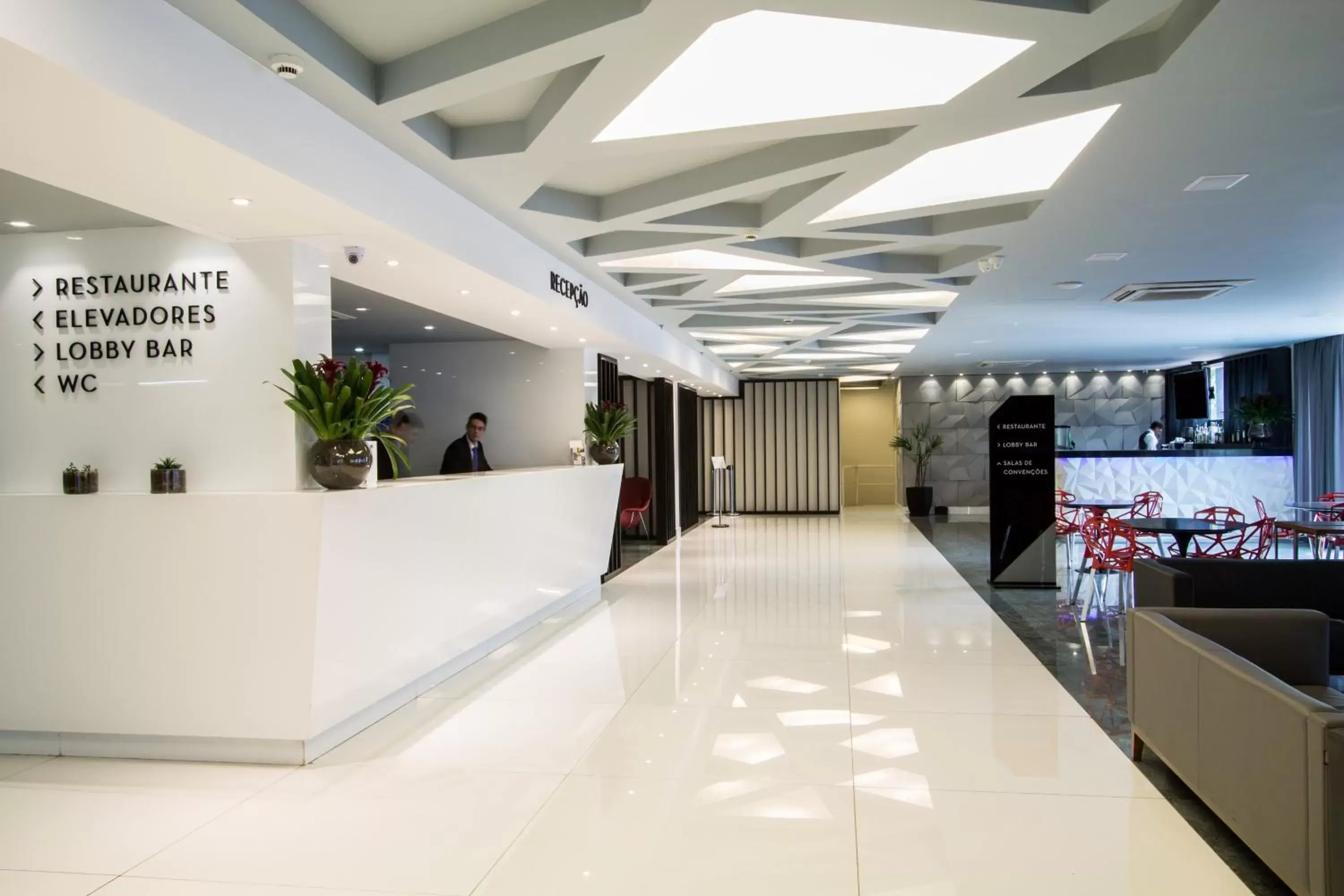 Business facilities, Lobby/Reception in Hotel WZ Jardins