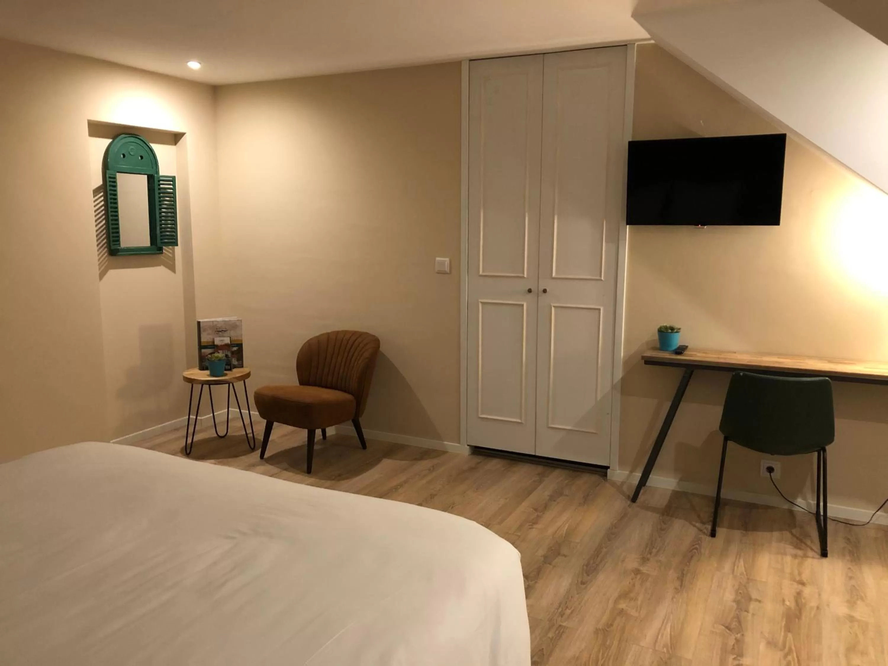 Bed in Hotel Hoevevoorde