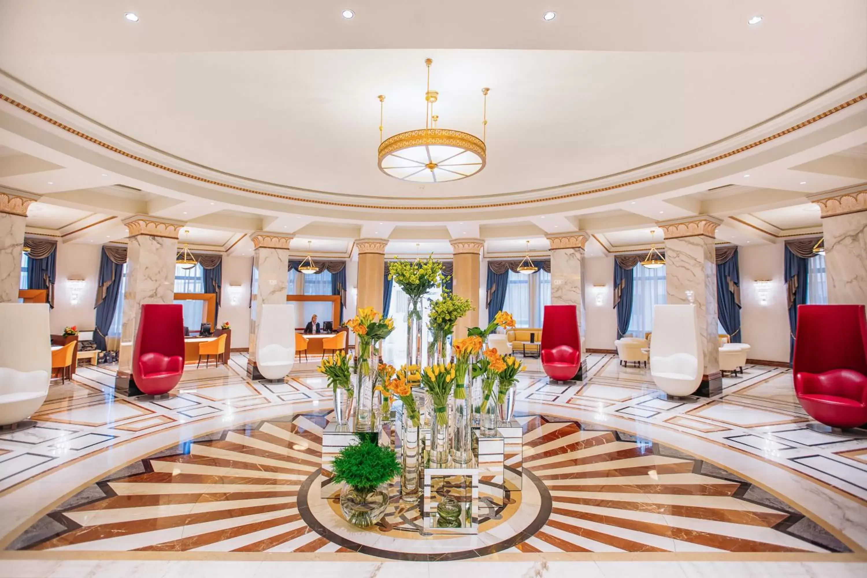 Lobby or reception in The Biltmore Tbilisi Hotel Lobby or reception in The Biltmore Tbilisi Hotel