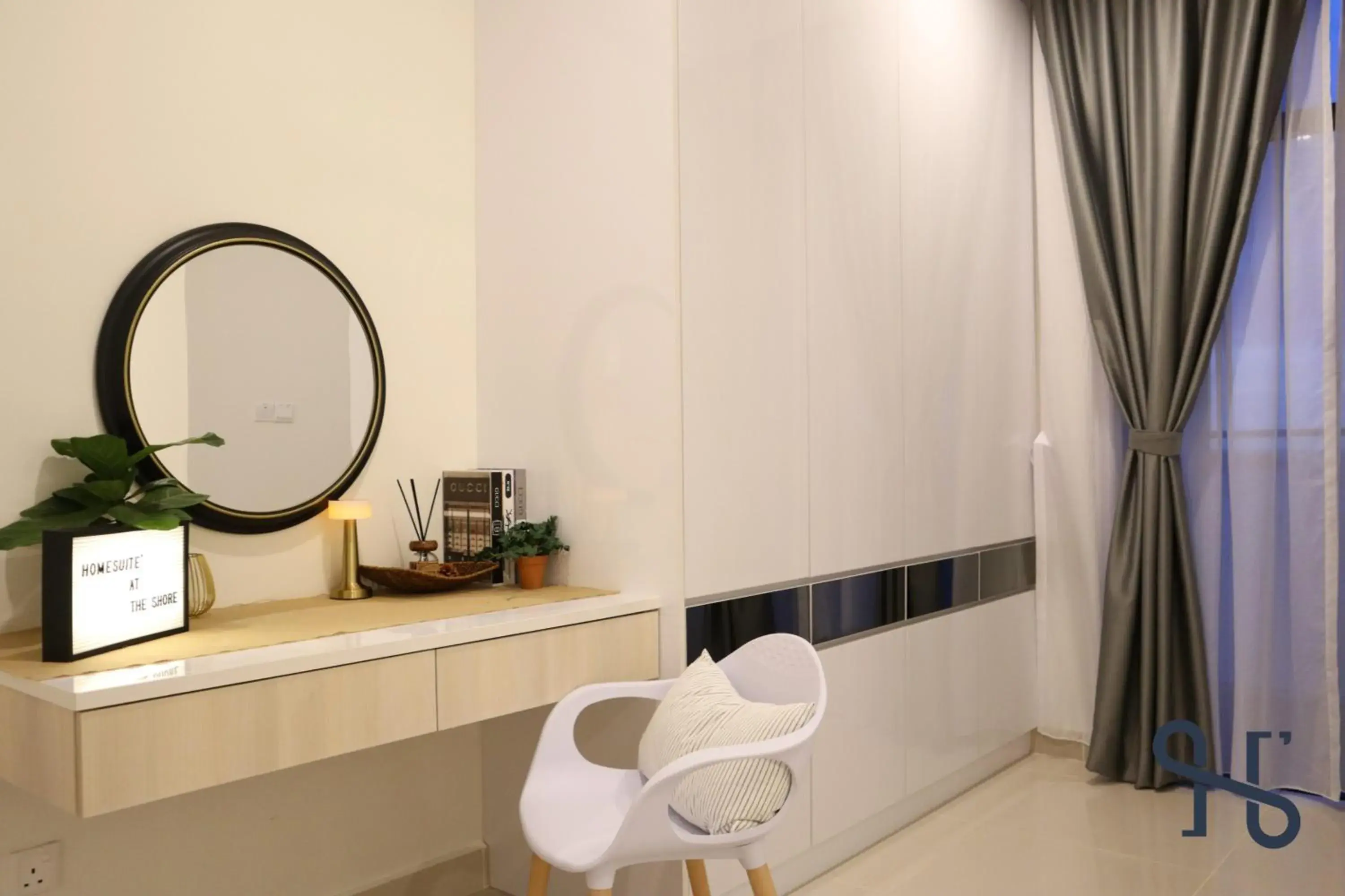 Decorative detail, Bathroom in Homesuite' Home @ The Shore Kota Kinabalu