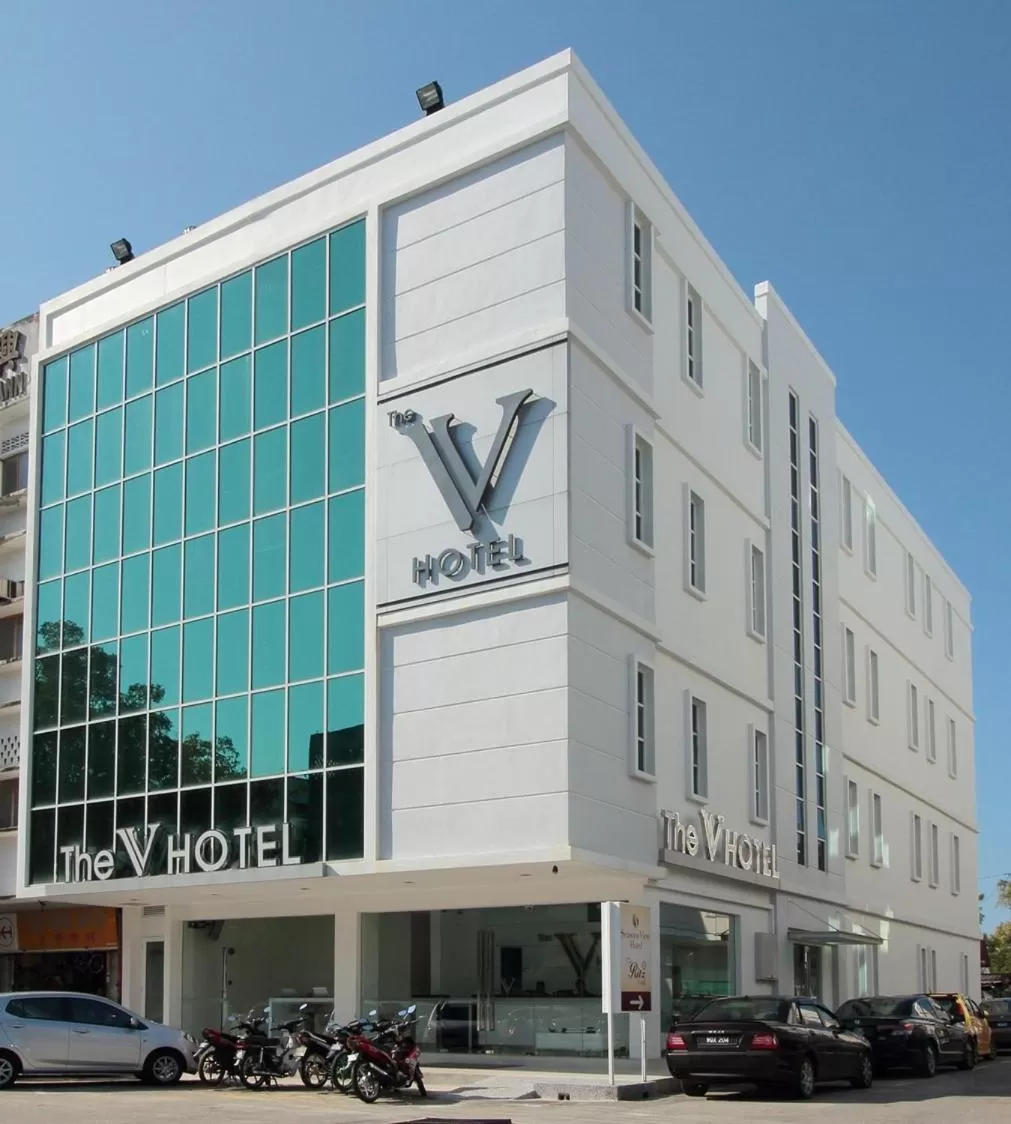 Facade/entrance in The V Hotel