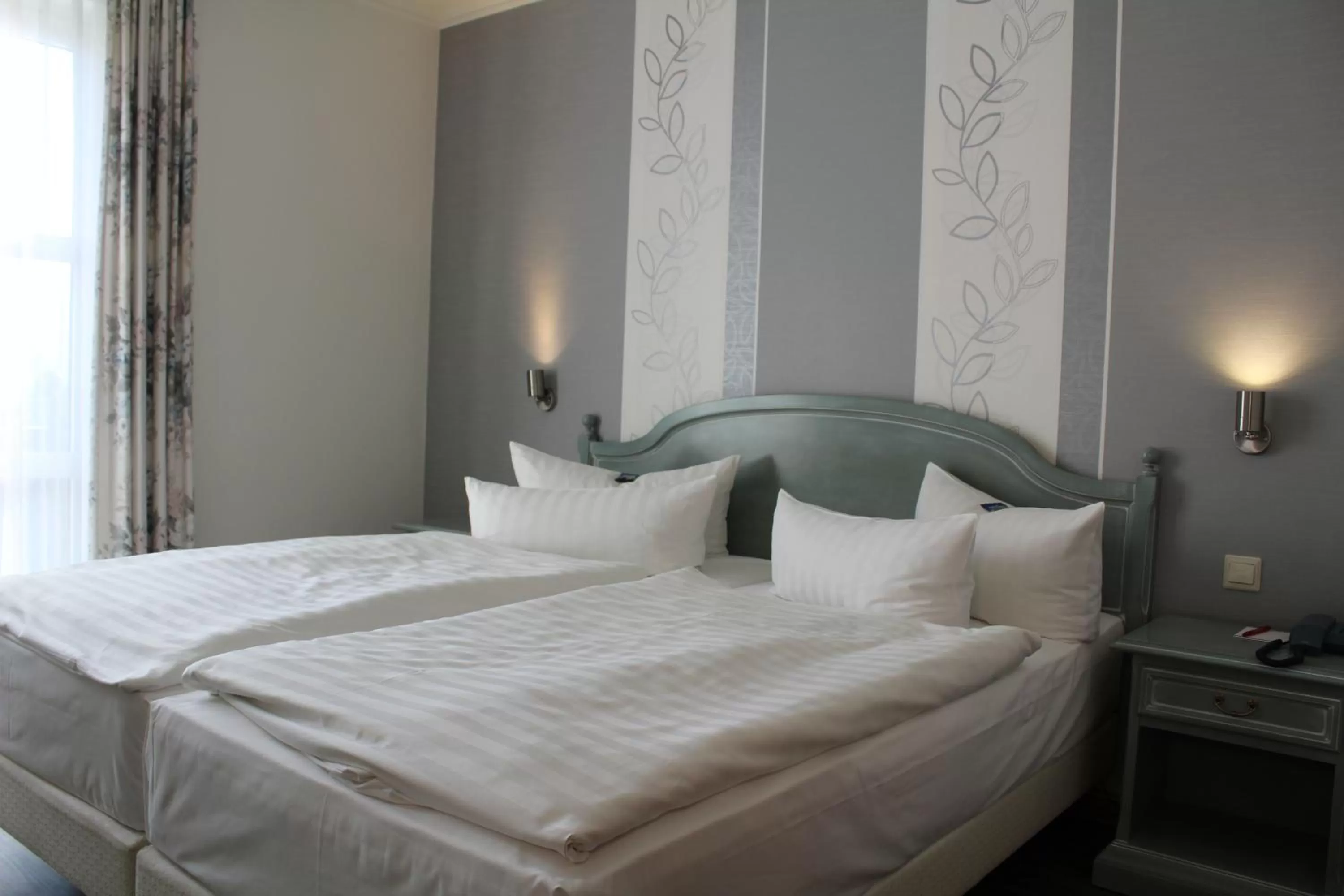 Bed in Hotel Residenz Bad Frankenhausen