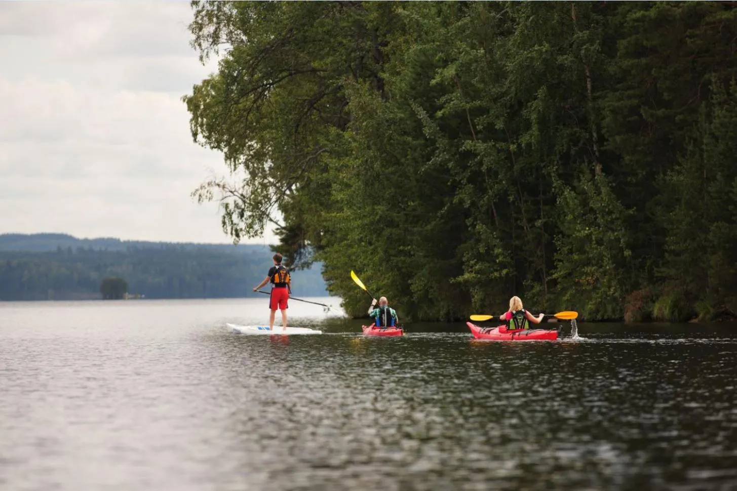 Canoeing in Quality Hotel Grand Falun