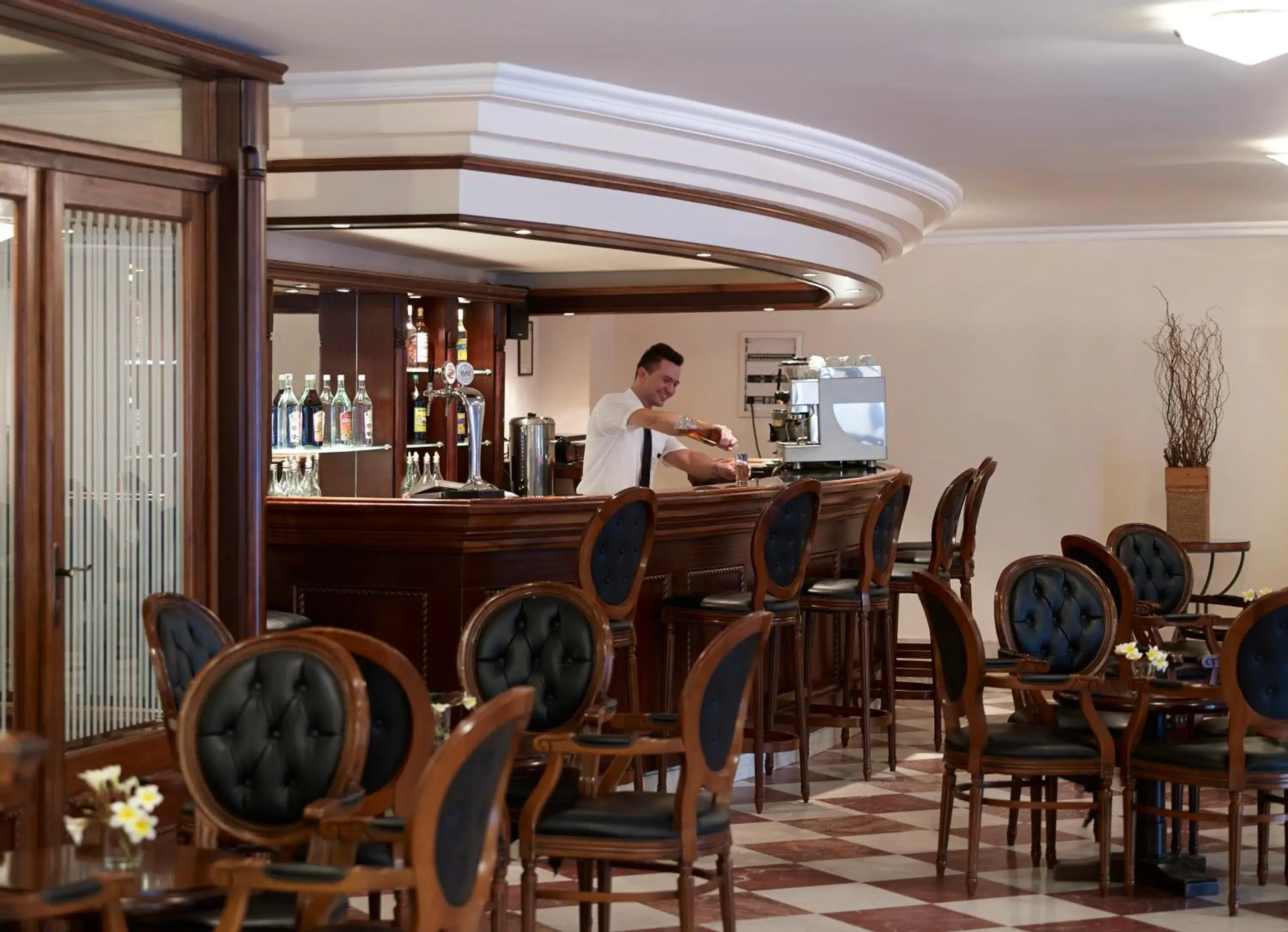 Lounge or bar, Lounge/Bar in Mitsis Petit Palais Beach Hotel