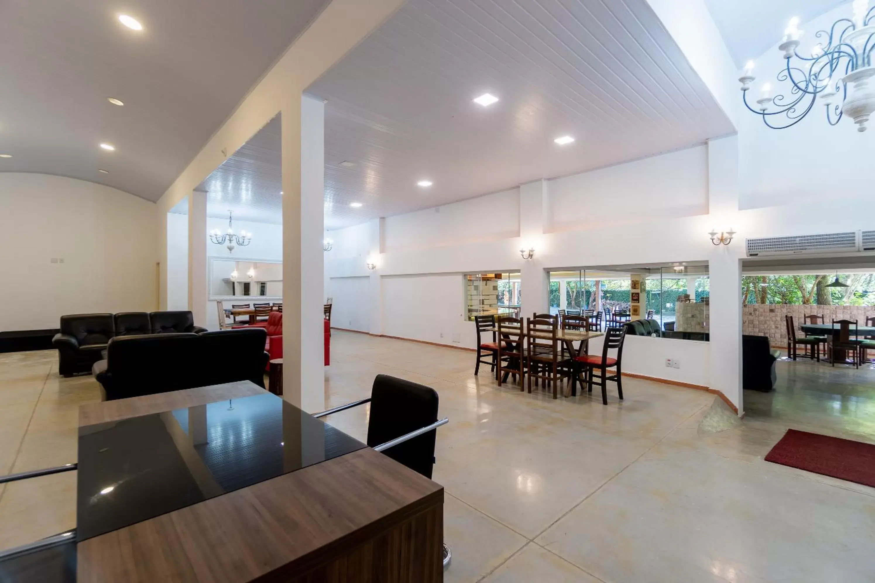 Seating area, Restaurant/Places to Eat in Hotel Miratlantico Búzios