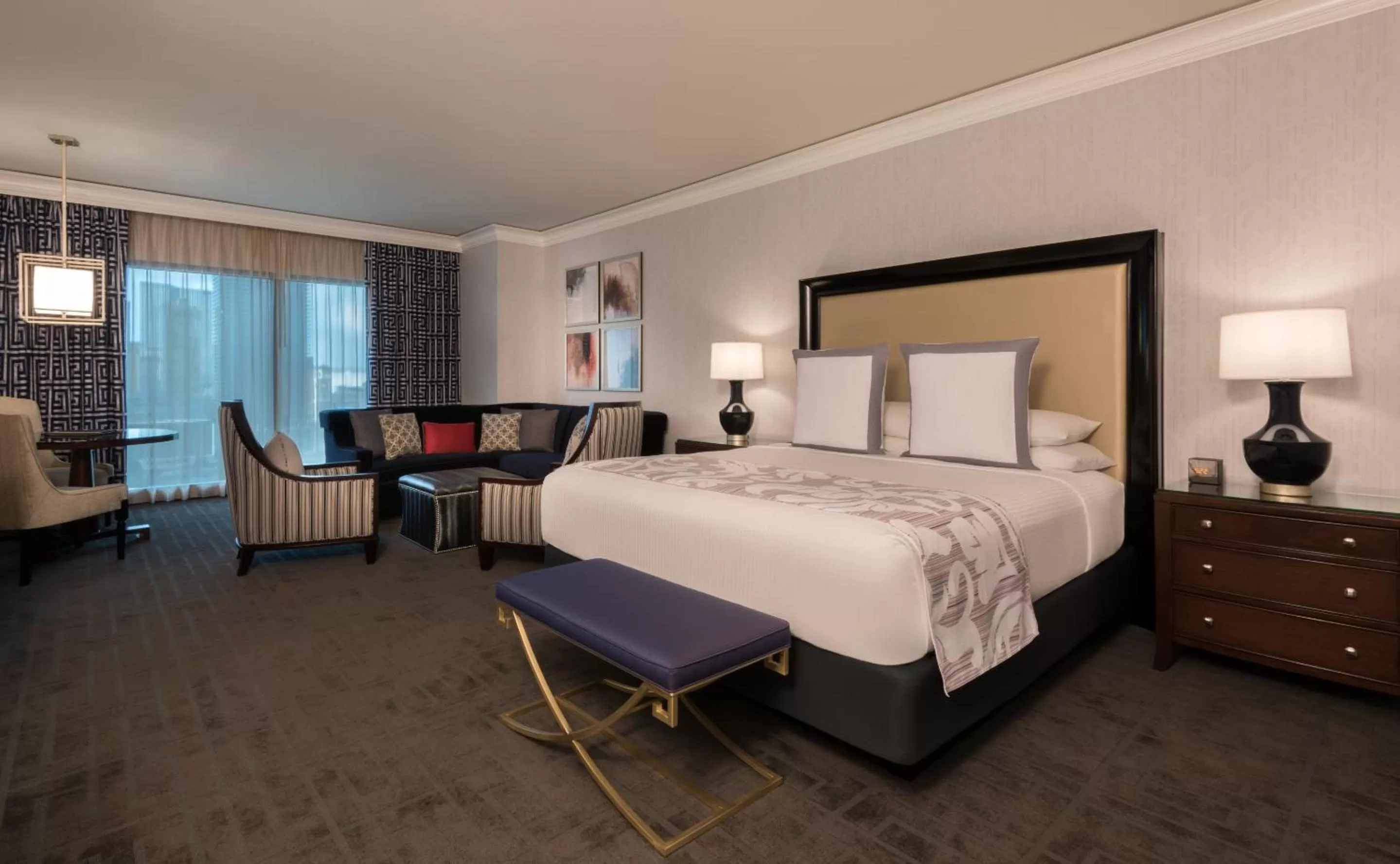 Bedroom, Bed in Caesars Palace Hotel & Casino