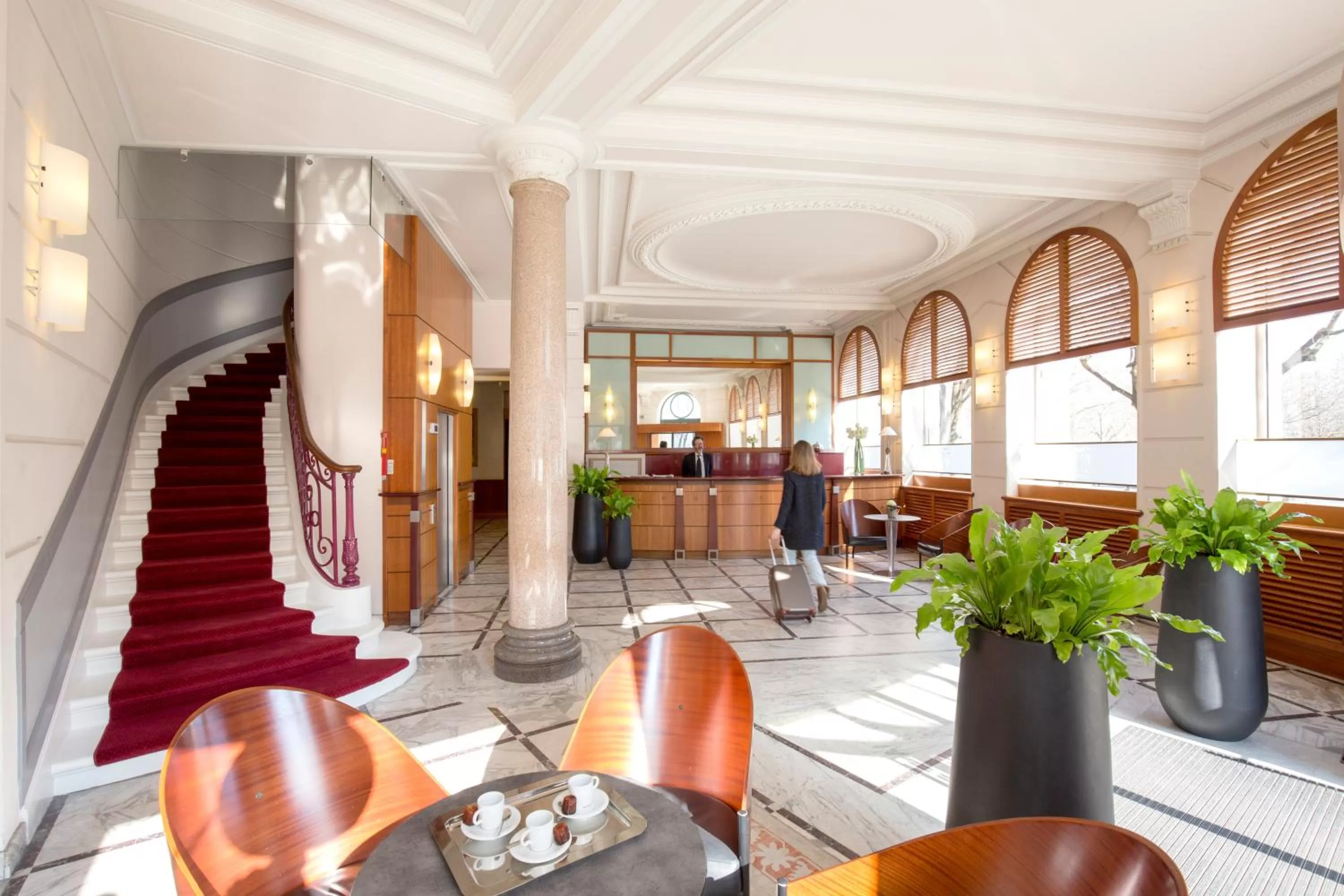 Lobby or reception in Hôtel de Normandie