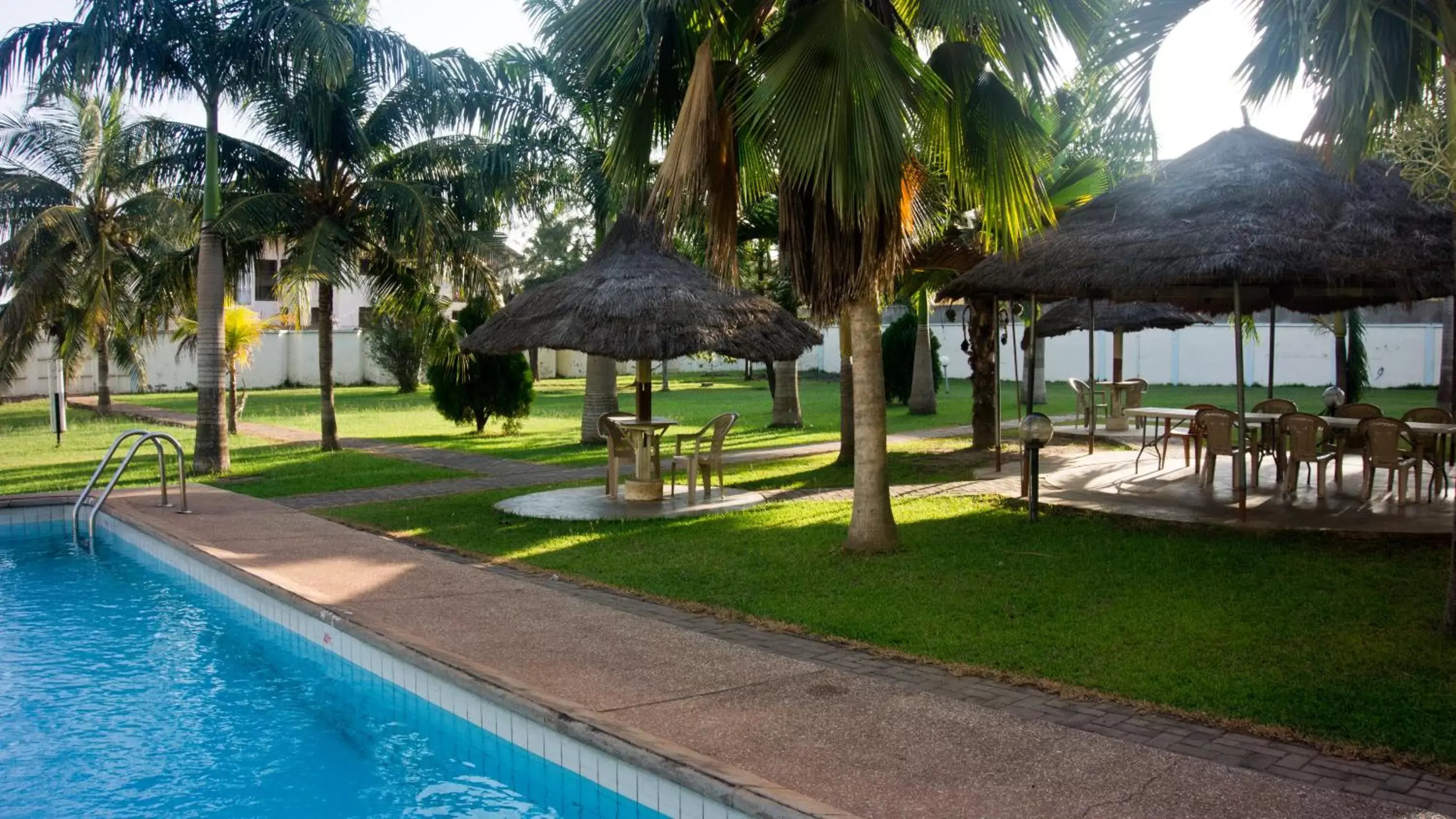 Patio, Swimming Pool in Pekan Hotel