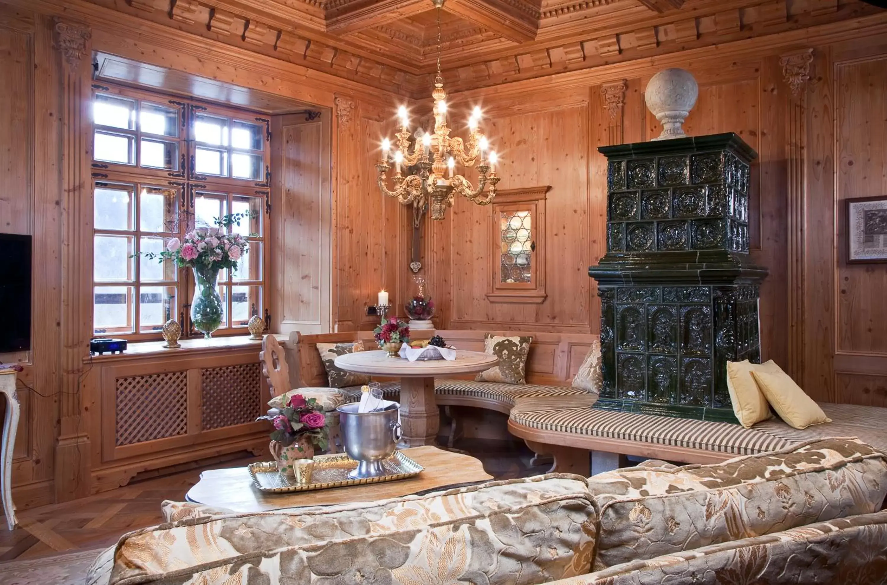 Living room in Schloss Matzen