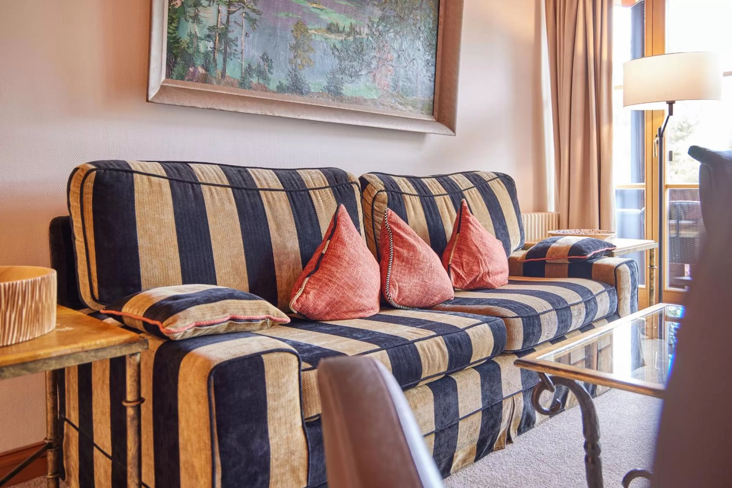 Living room in Hotel Zugspitze