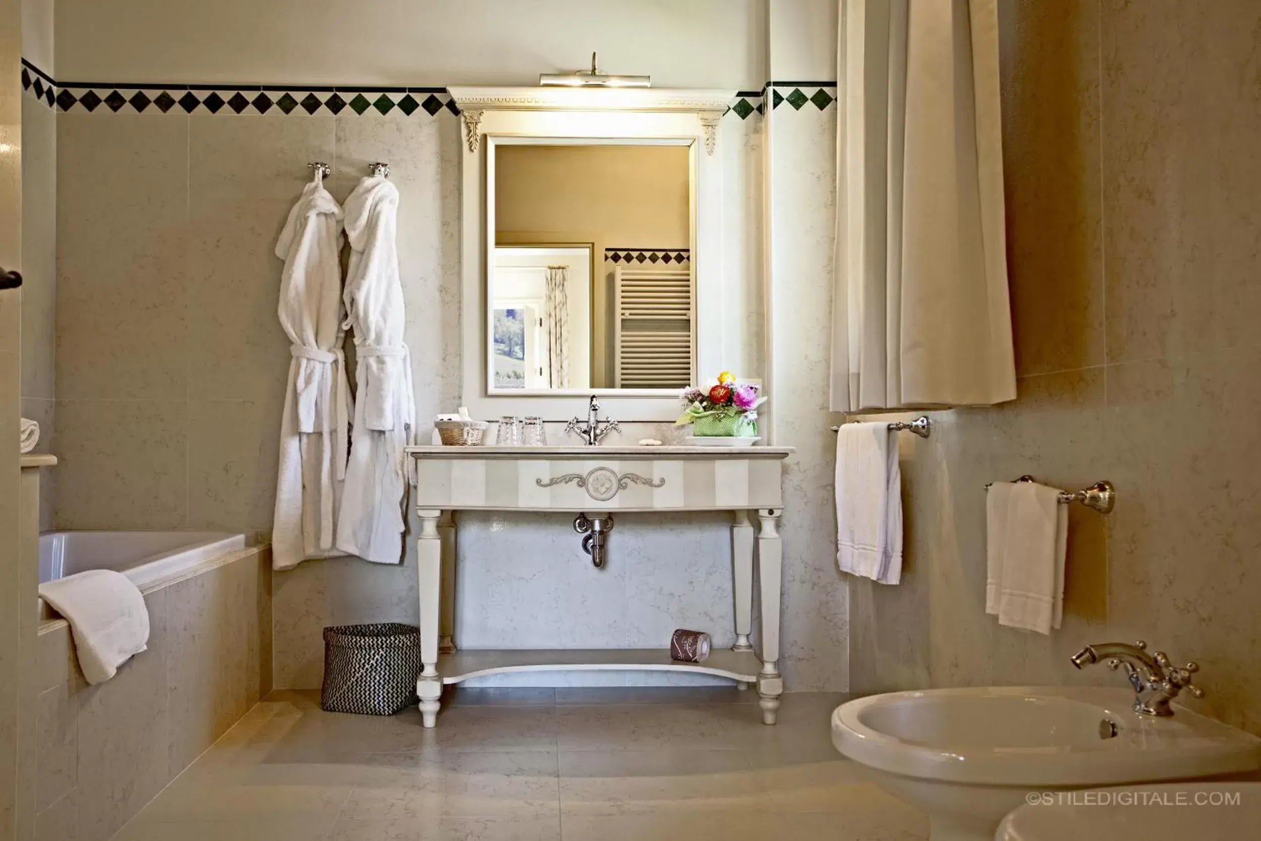 Bathroom in Borgo Conde Wine Resort