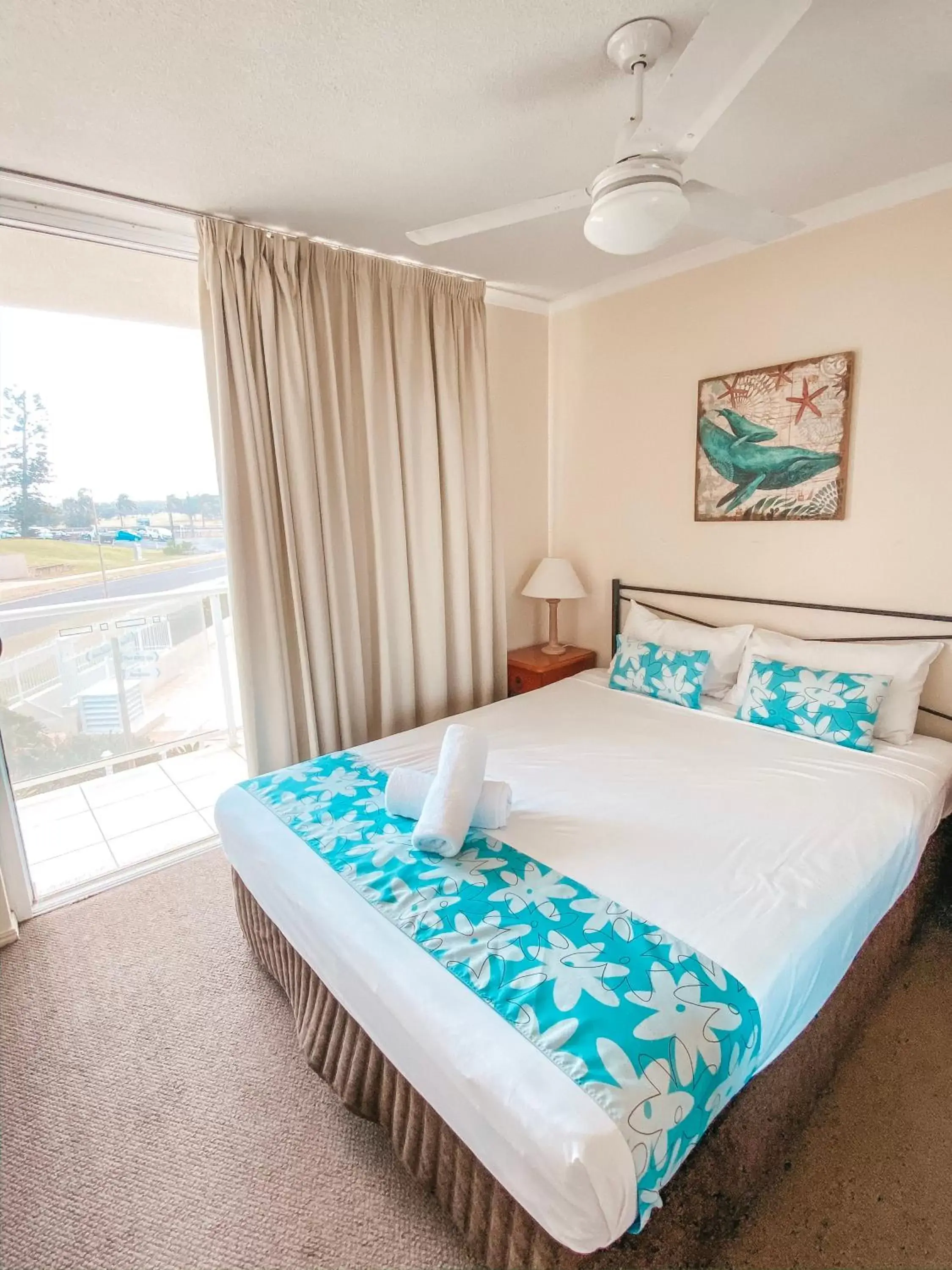 Bed in Bargara Blue Resort