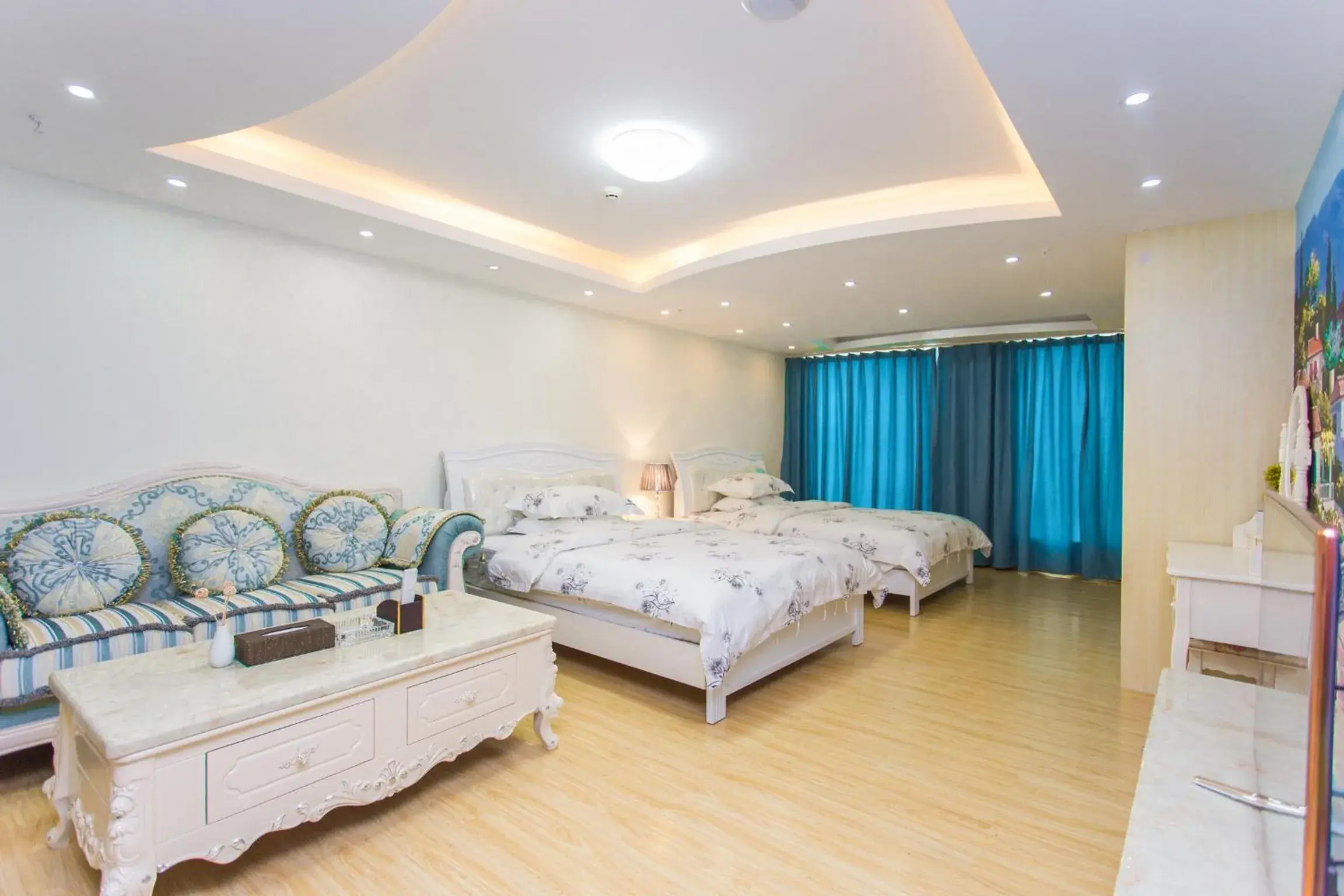 Photo of the whole room, Room Photo in Guangzhou Manhattan International Apartment Zhengjia Branch