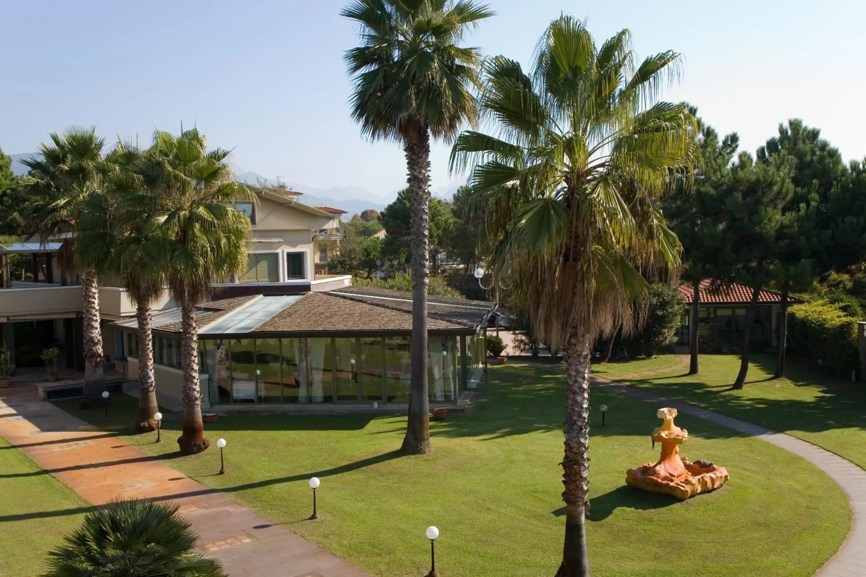 Garden, Property Building in Hotel Villa Undulna - Terme della Versilia