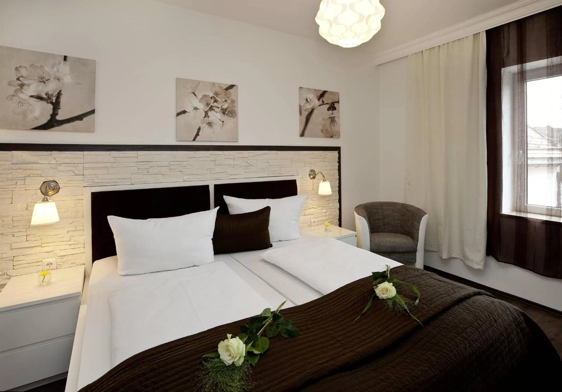 Bed in City Apart Hotel Füssen