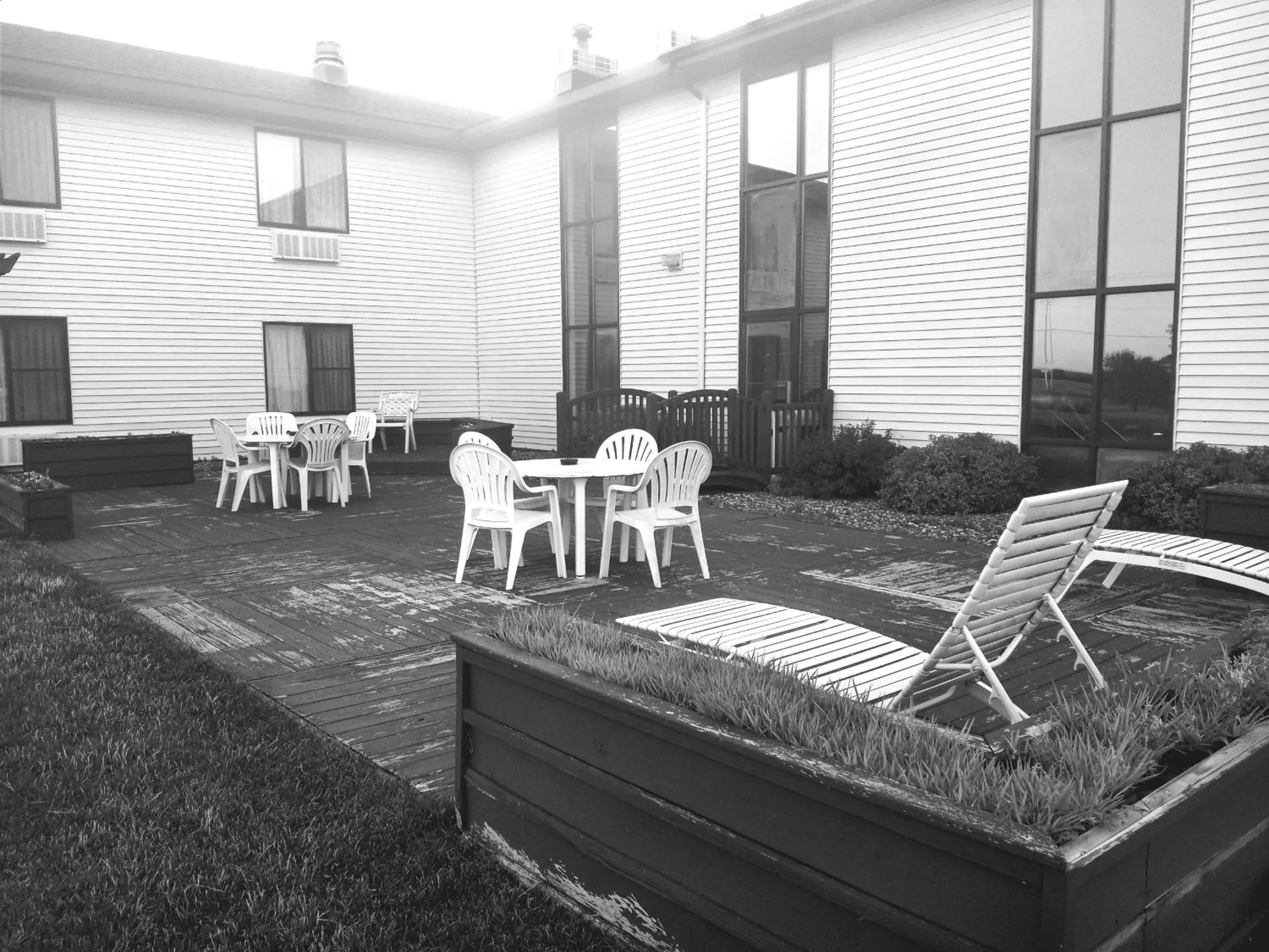 Balcony/Terrace in AmericInn by Wyndham Prairie du Chien