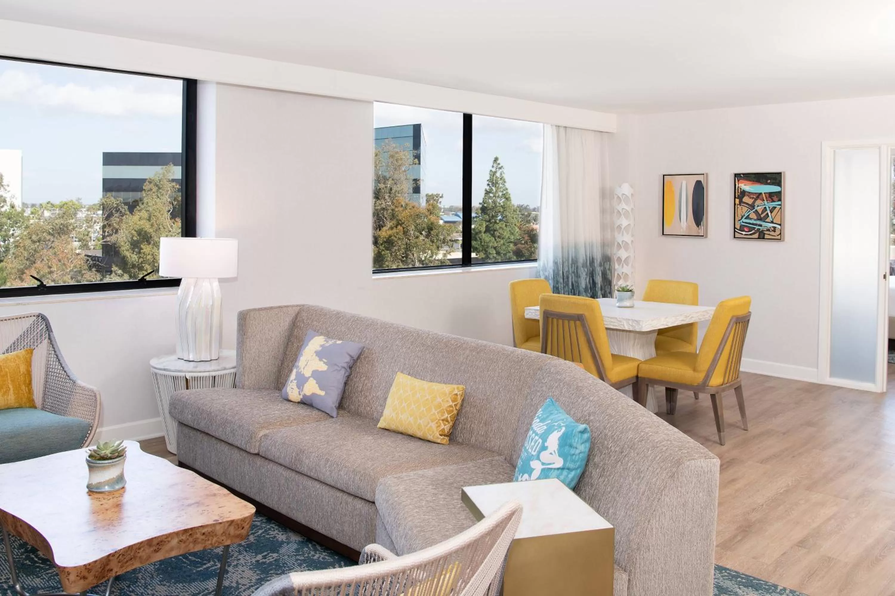 Photo of the whole room in Renaissance Newport Beach Hotel