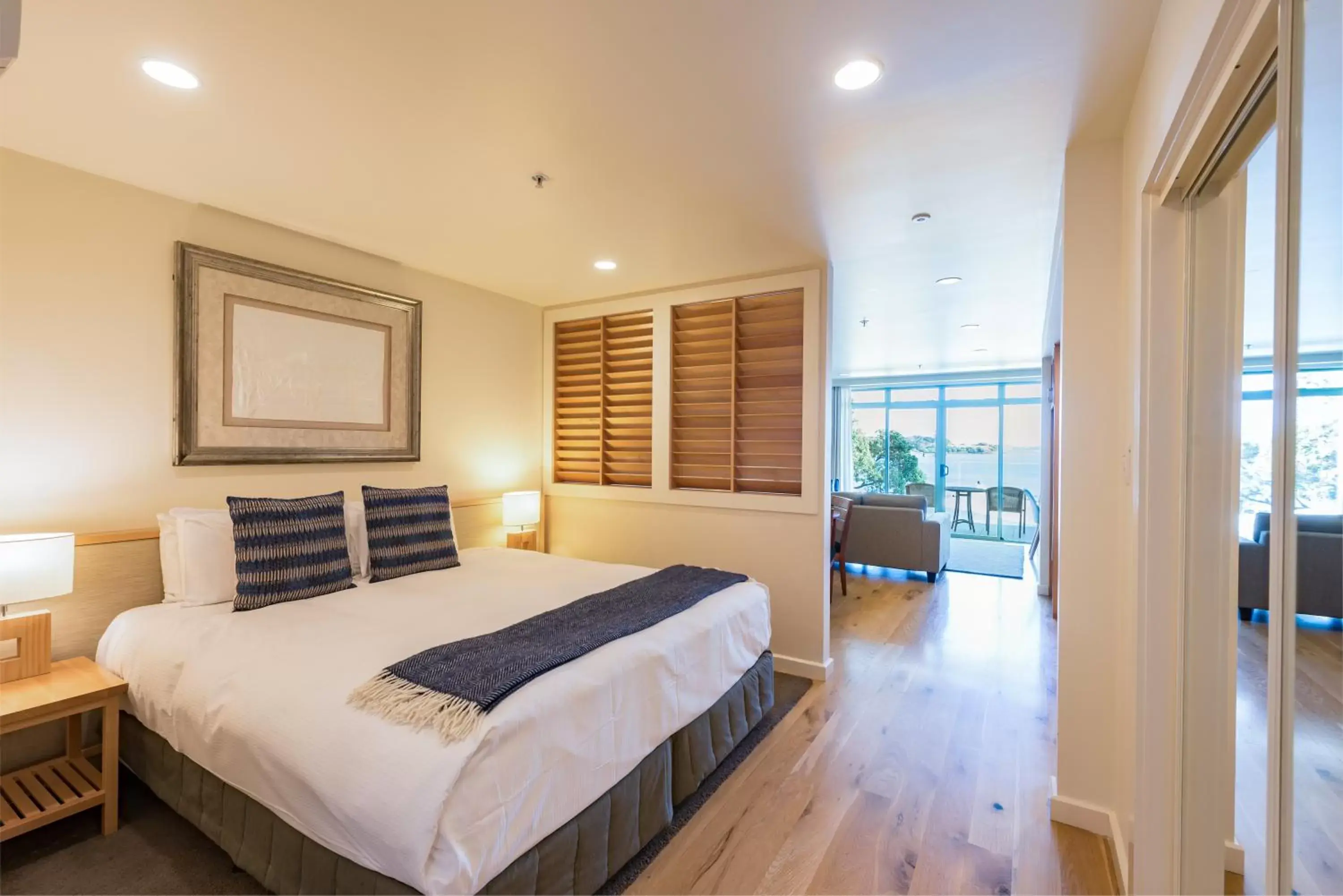 Bed in Paihia Beach Resort & Spa Hotel