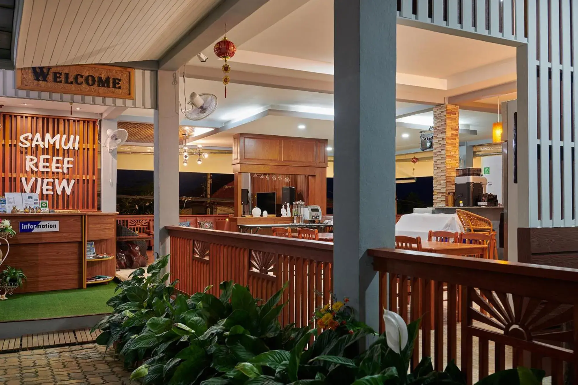 Lobby or reception in Samui Reef View Resort