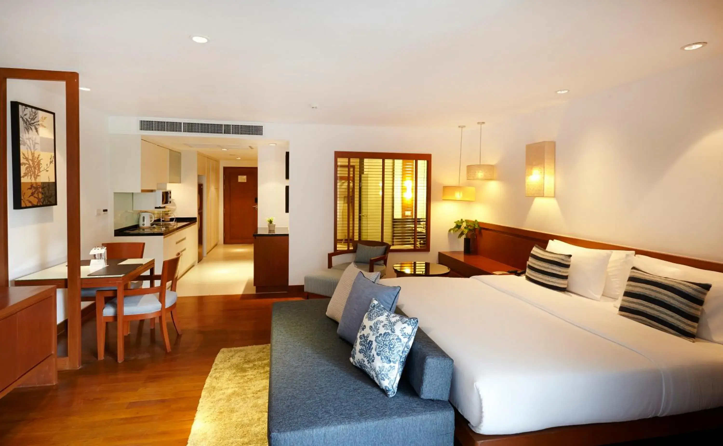 Deluxe Studio in Woodlands Suites Serviced Residences - SHA Extra Plus