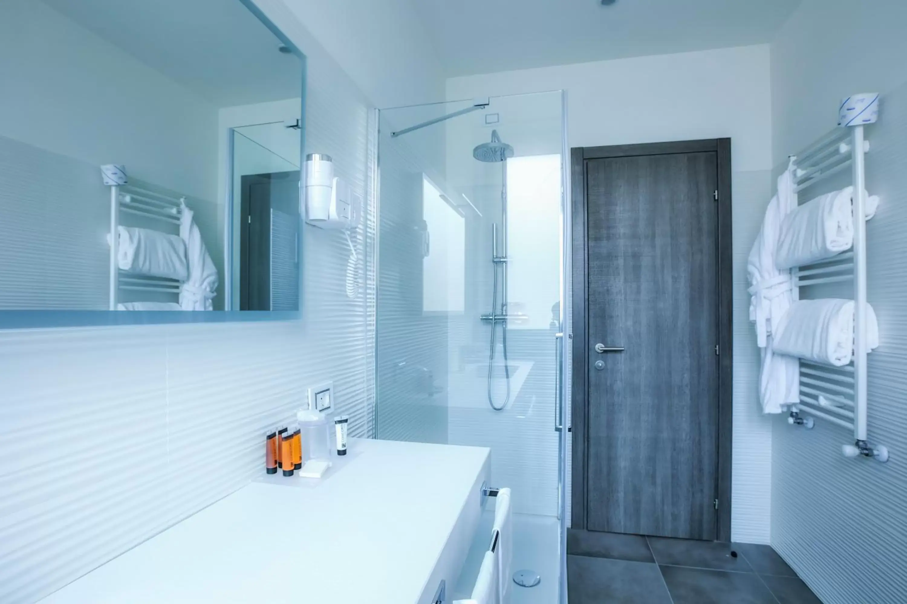 Shower, Bathroom in Hotel Concord