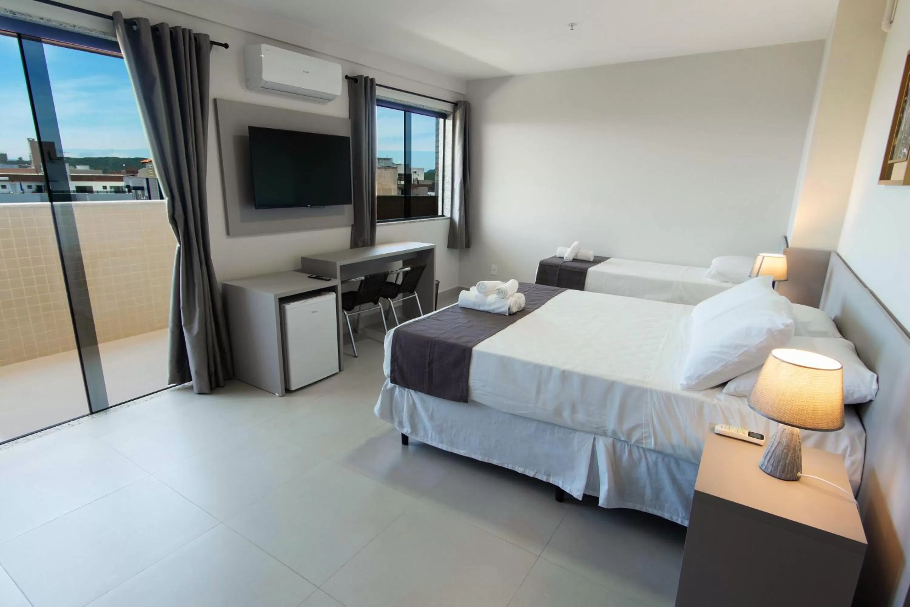 View (from property/room), Bed in Hotel Mirante do Forte