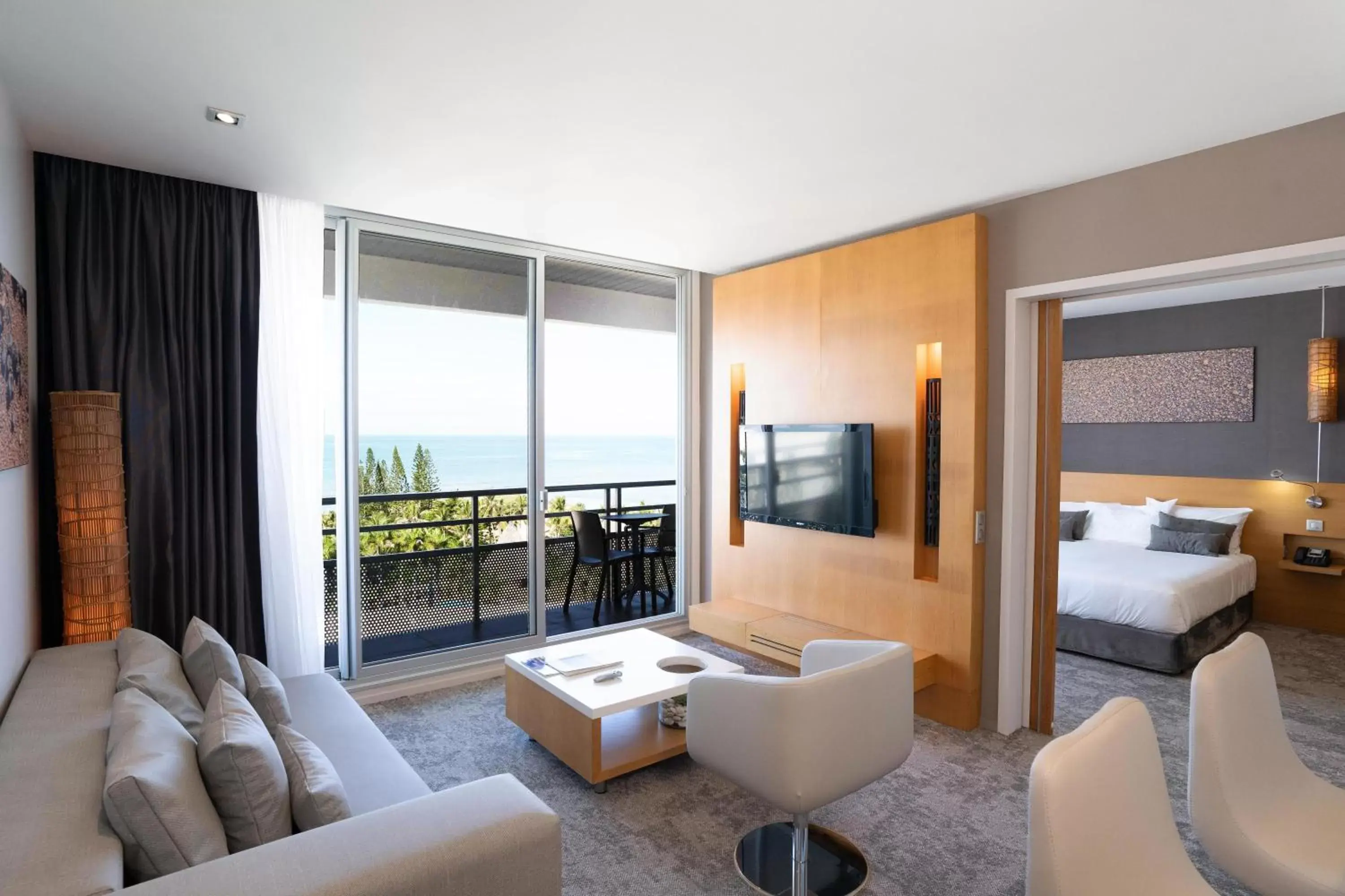 Balcony/Terrace, Seating Area in Chateau Royal Beach Resort & Spa, Noumea