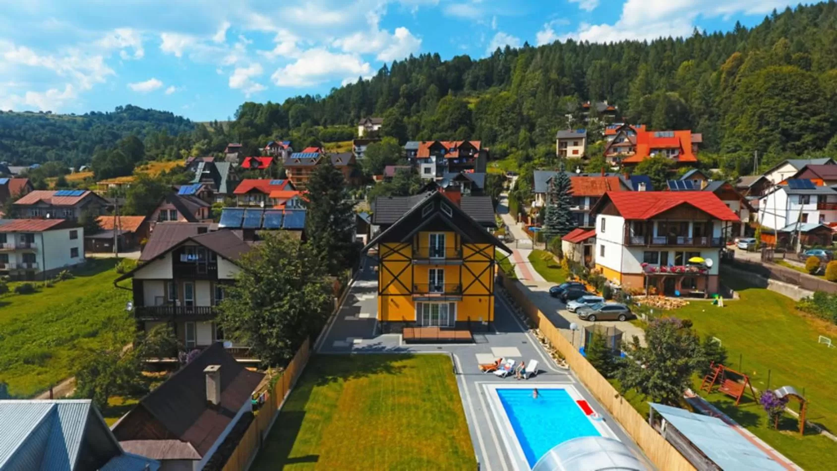 Property building in Willa Szczepaniakówka