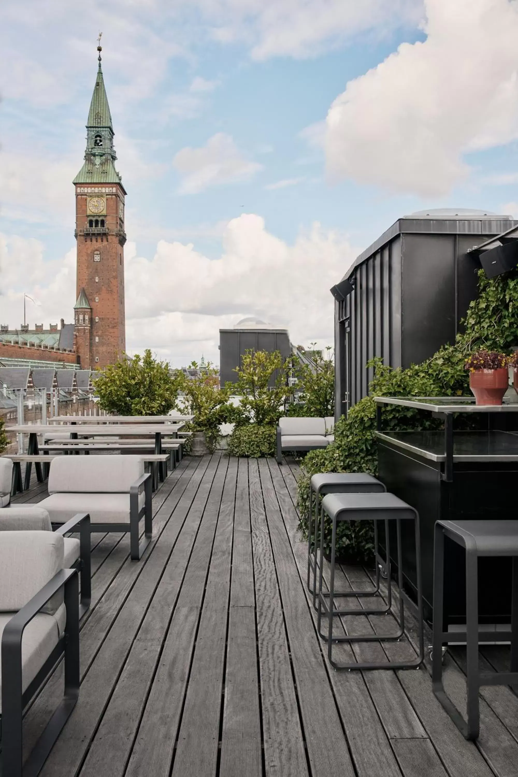 Balcony/Terrace in Hotel Danmark by Brøchner Hotels